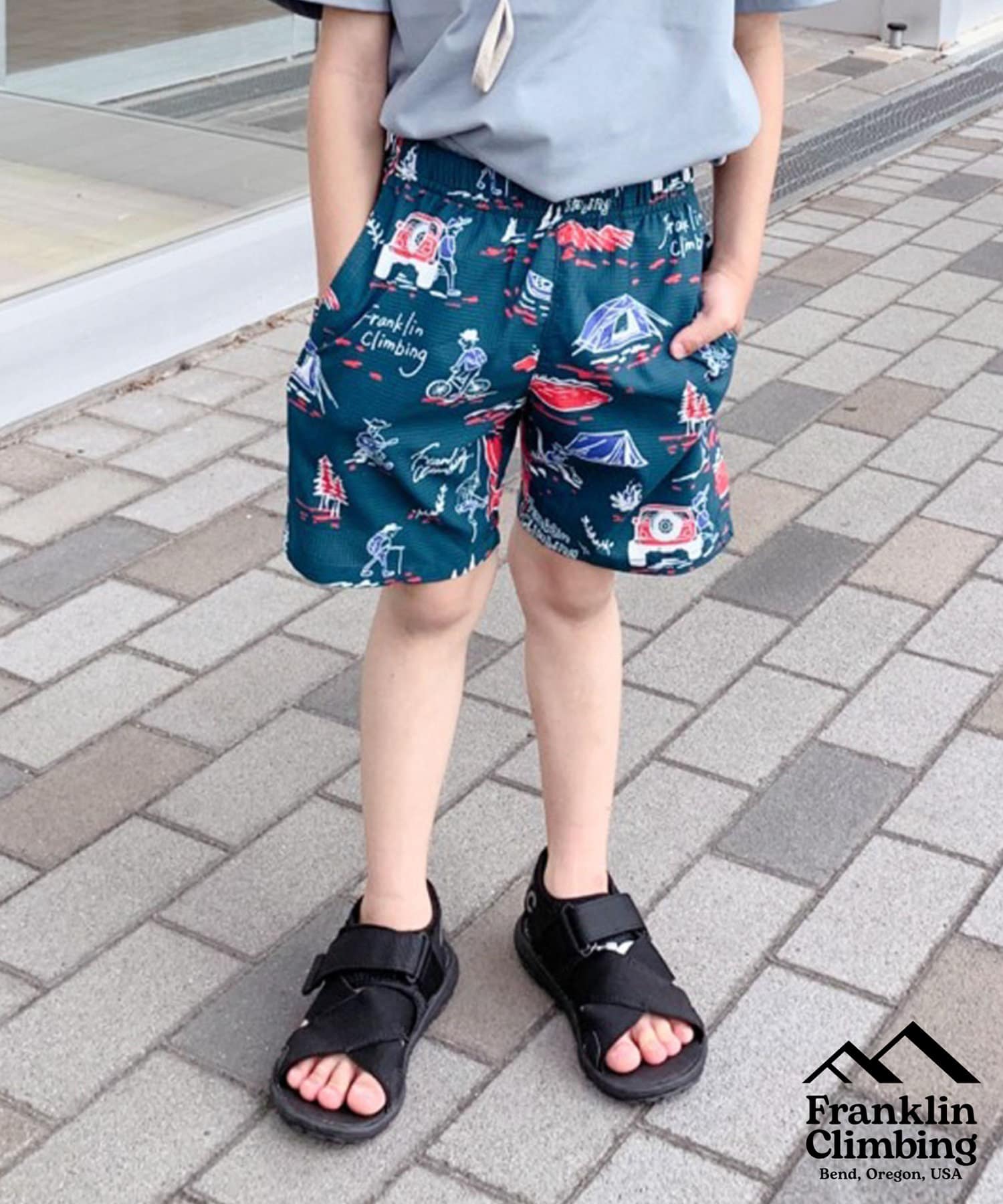 KIDS】FC GEARWALK ALOHA SHORTPANTS | CIAOPANIC TYPY(チャオパニック