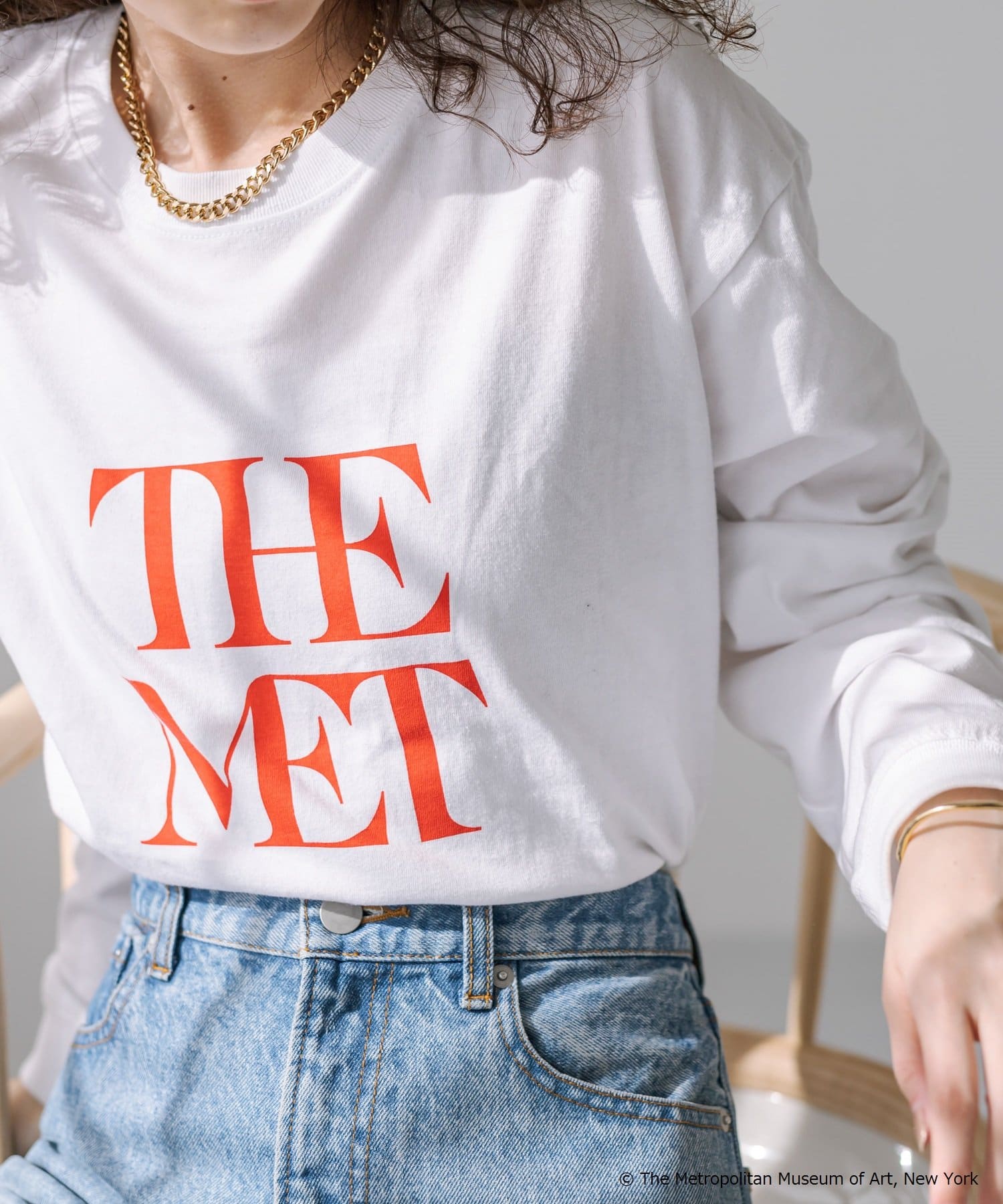 THE MET ロングTシャツ mystic(ミスティック)ライフスタイル PAL CLOSET(パルクローゼット)  パルグループ公式ファッション通販サイト