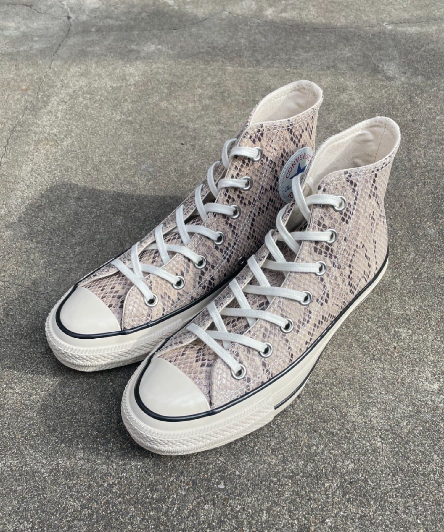 conveconverse LEATHER ALL STAR US PYTHON HI