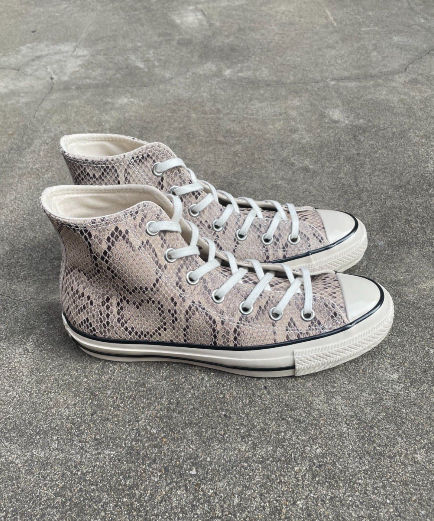 CONVERSE】LEATHER ALL STAR US PYTHON HI | CIAOPANIC(チャオパニック ...