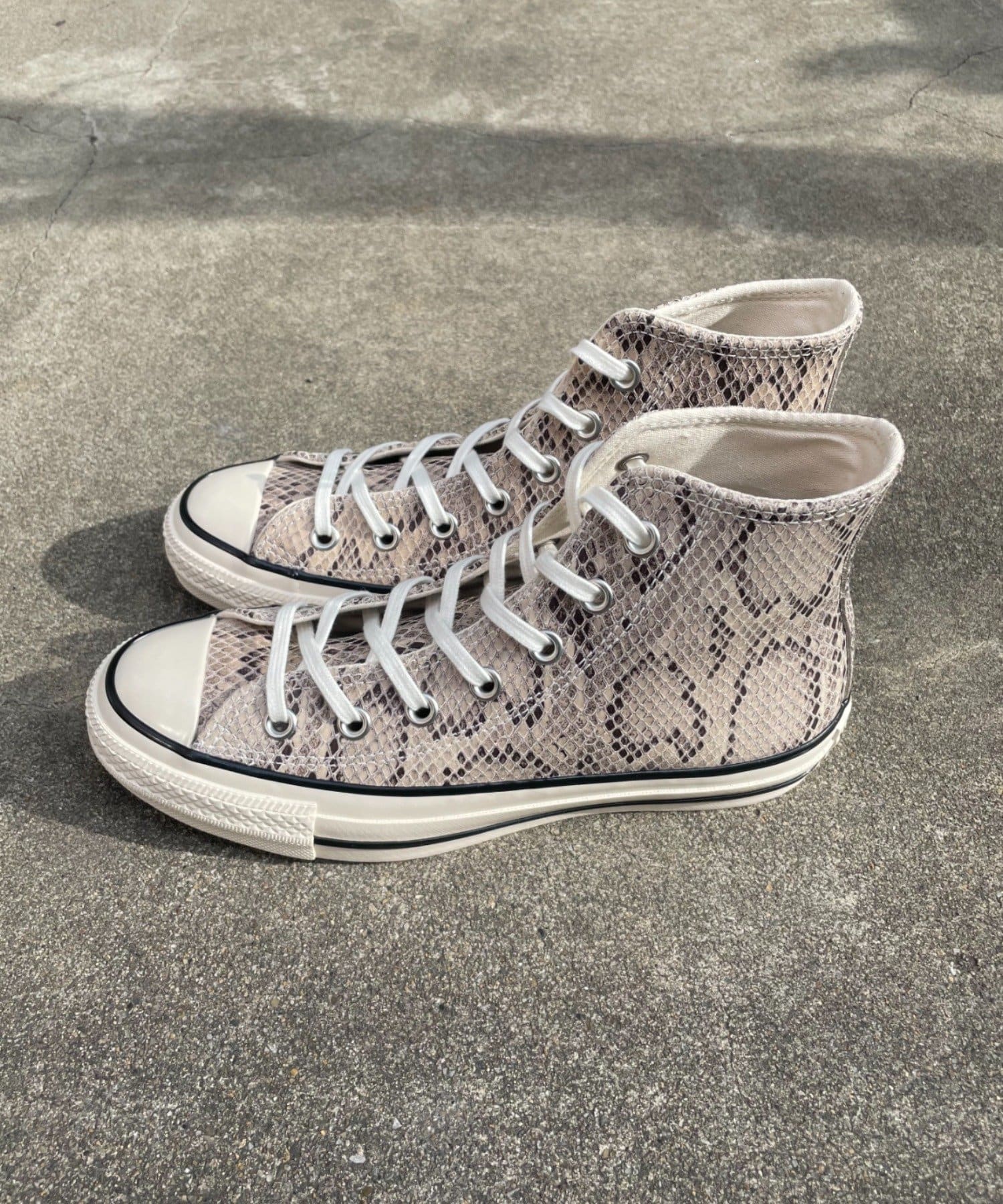 CONVERSE】LEATHER ALL STAR US PYTHON HI | CIAOPANIC(チャオパニック