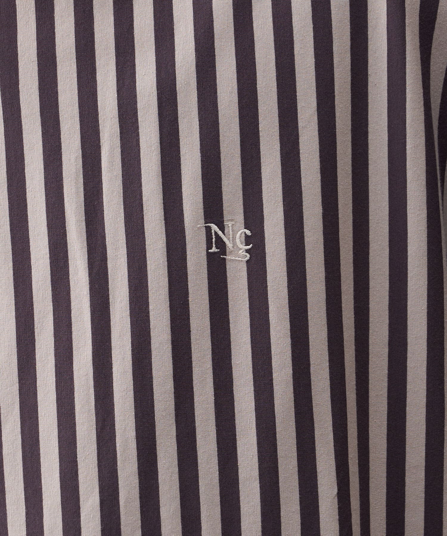 Lui's(ルイス) 【Neucon / ニューコン】23SS ストライプルーズTシャツ