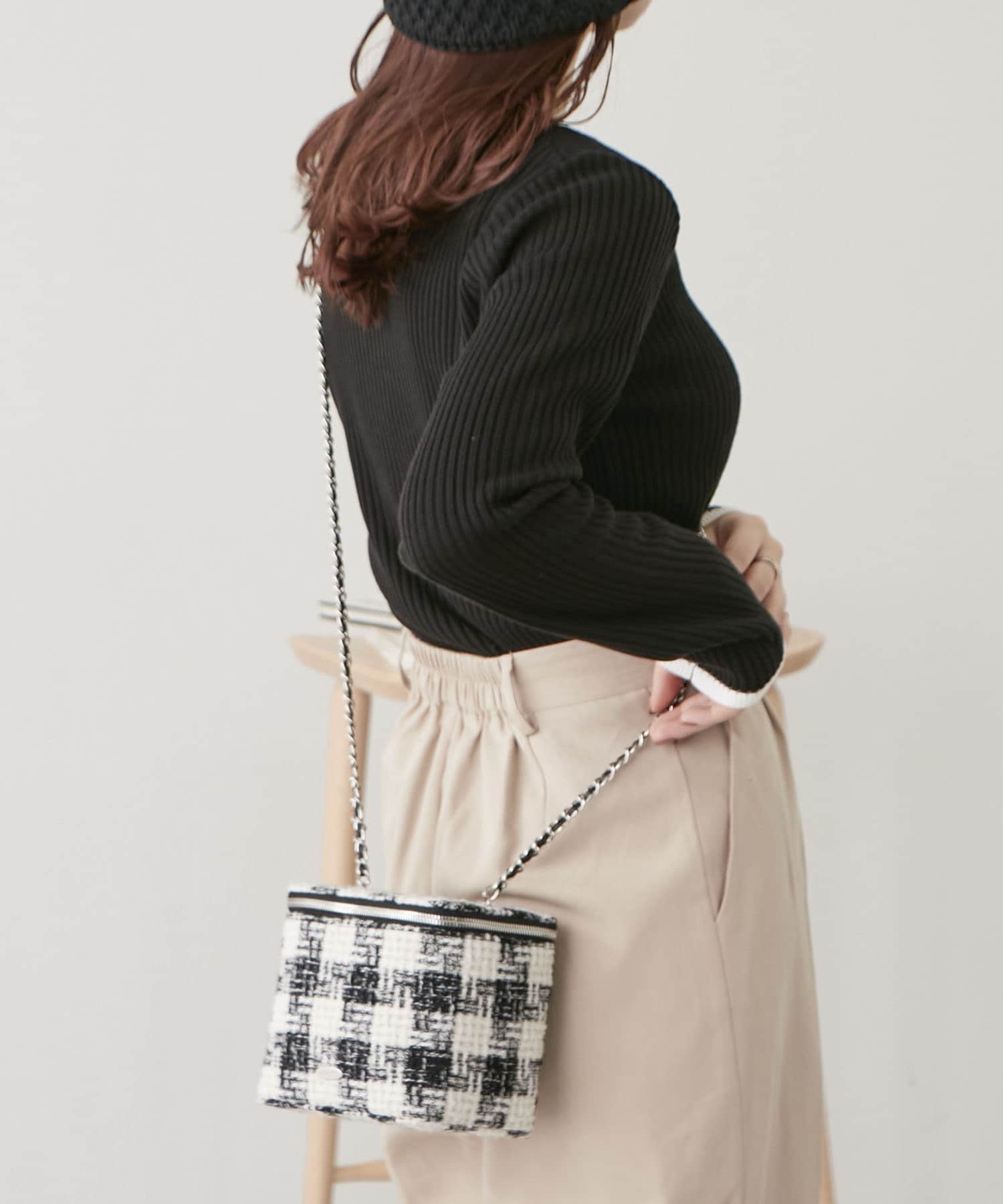 ツイードミニショルダーバッグ》 | NICE CLAUP / OLIVE des OLIVE