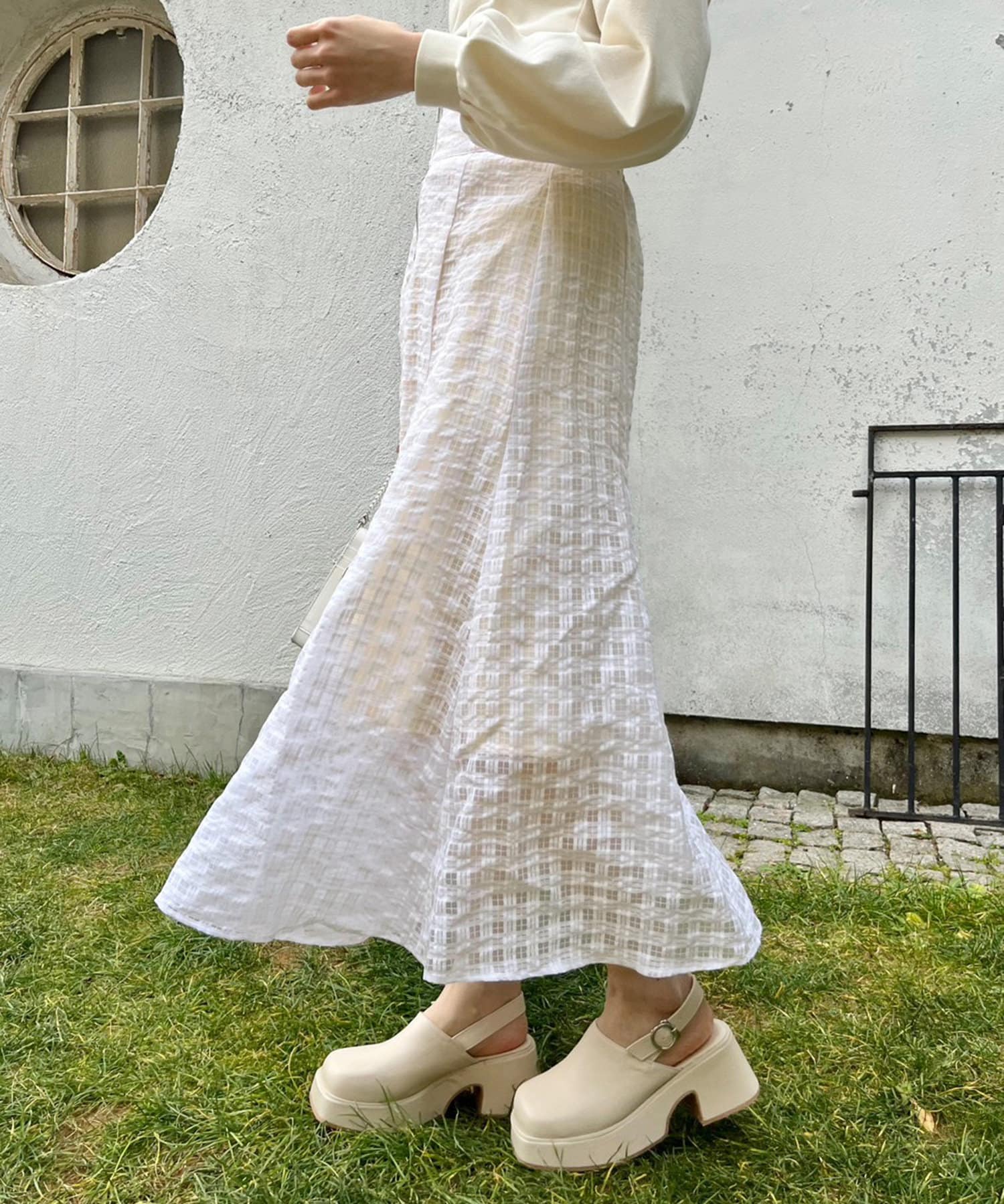 大きいサイズ、OLIVE des OLIVE、フレアスカート オリーブ デ オリーブ OLIVE des OLIVE ボリュームフレアSK