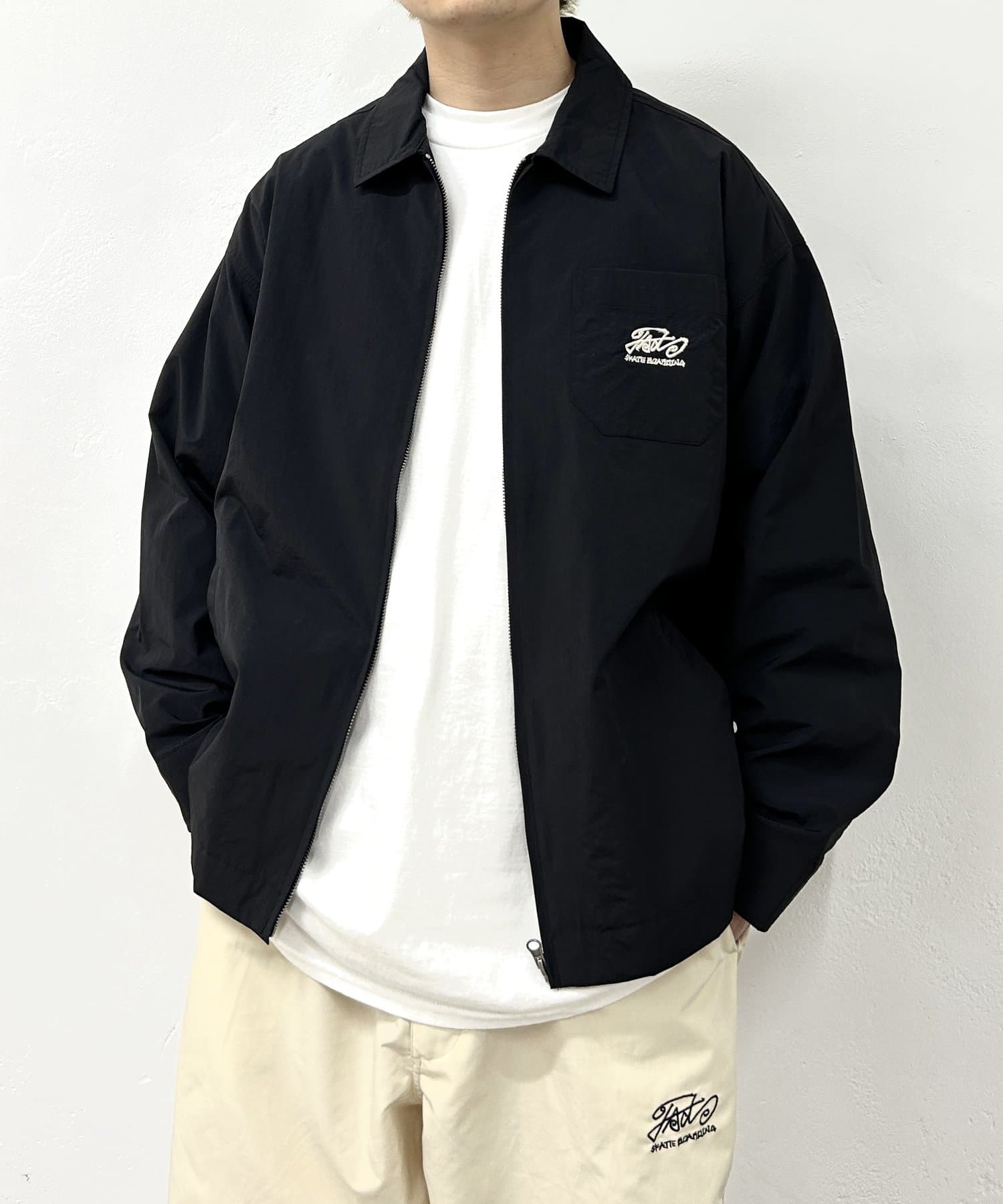 WHO’S WHO gallery(フーズフーギャラリー) COOPER FACT チェックジップコーチシャツ
