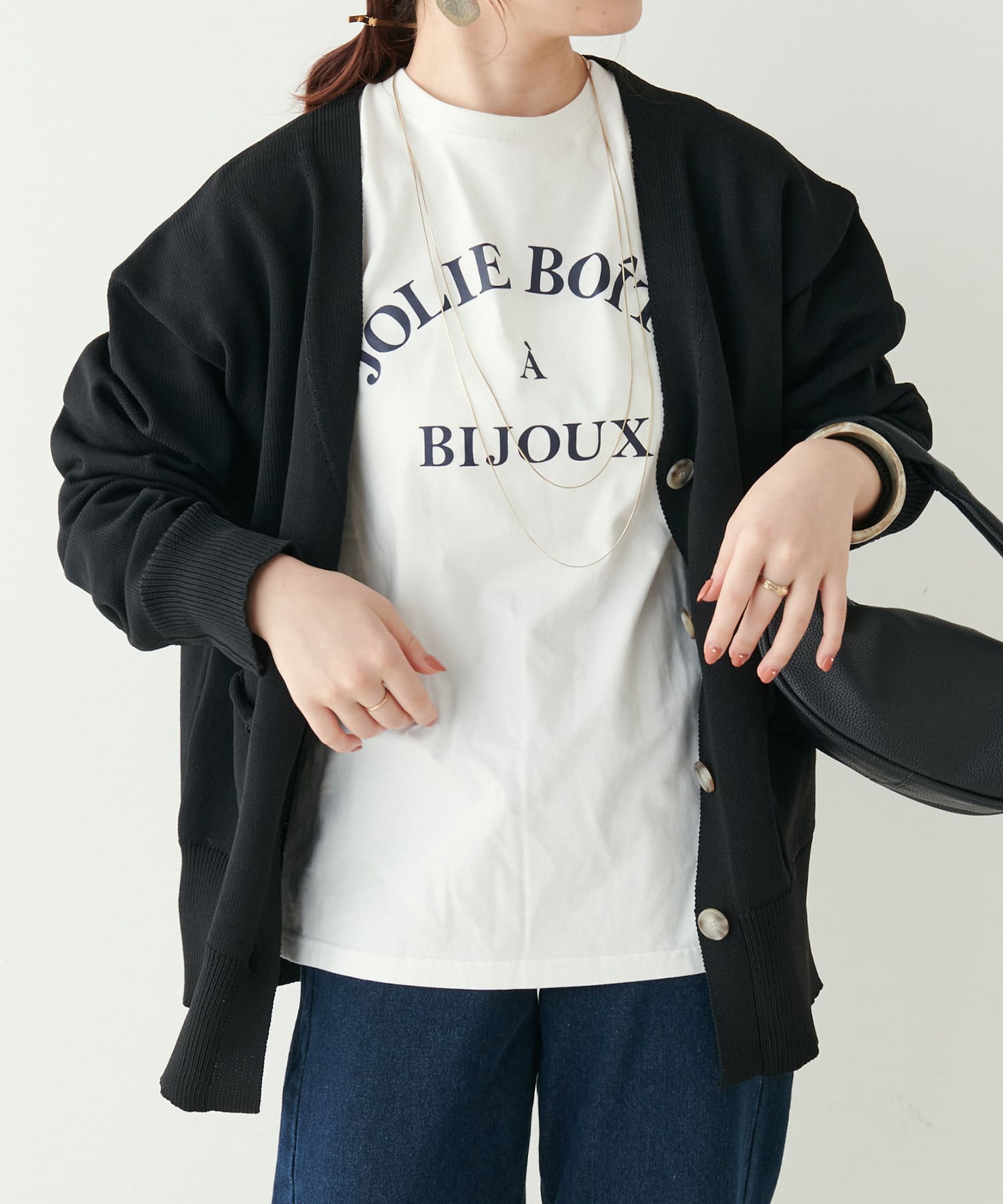 NICE CLAUP / OLIVE des OLIVE OUTLET(ナイスクラップ  / オリーブ デ オリーブ アウトレット) 【推しカラーが見つかる7色展開】スポンディッシュカーディガン