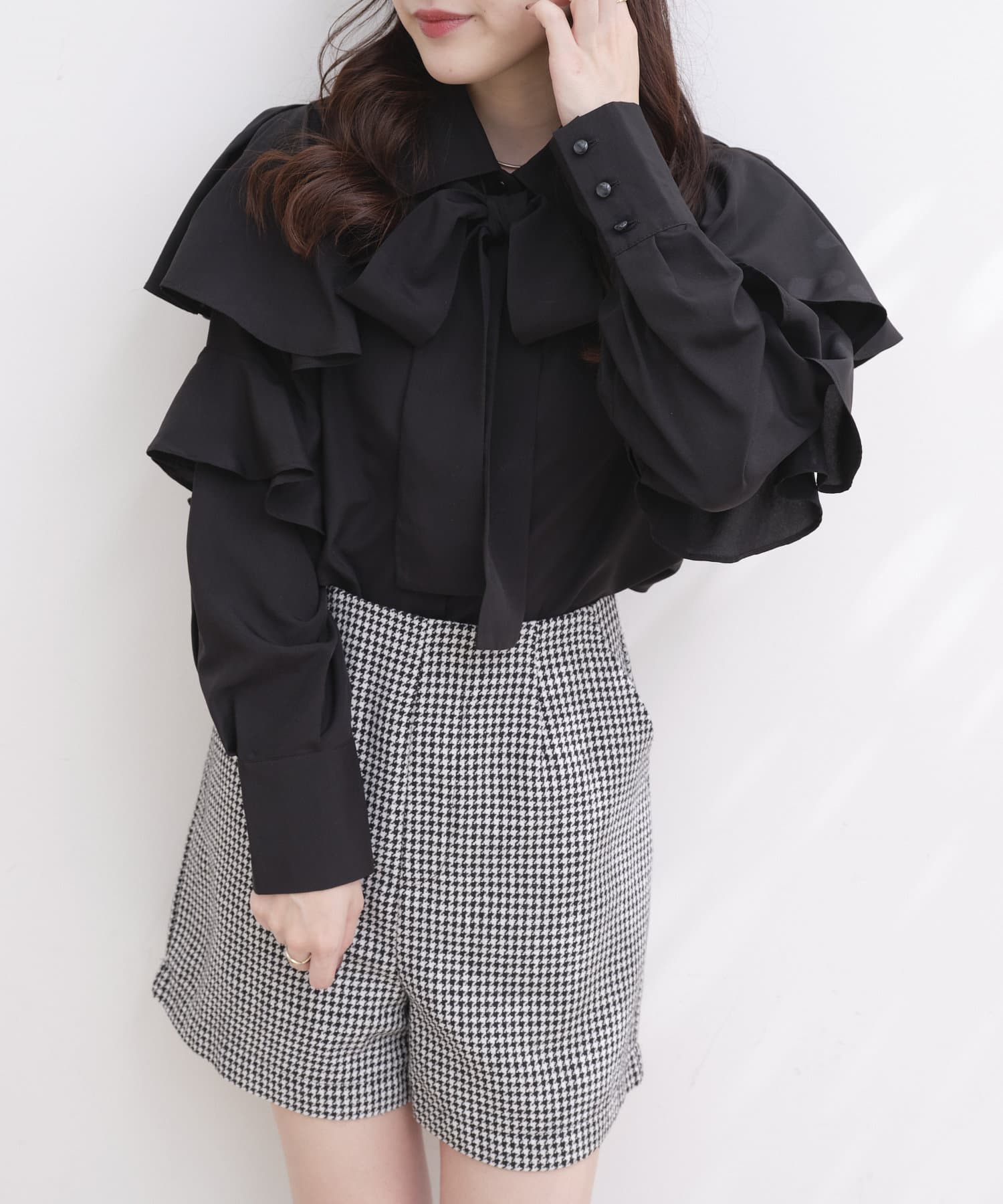 セール商品 ラッフルトップス グレー ecousarecycling.com
