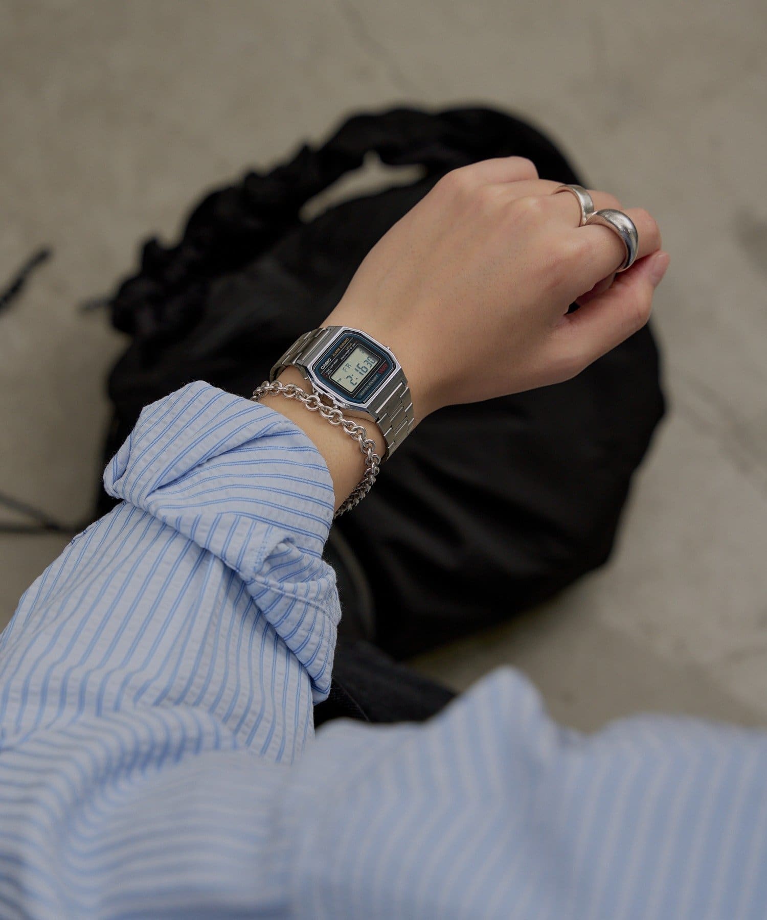 Kastane(カスタネ) 【CASIO】A158WA-1JH