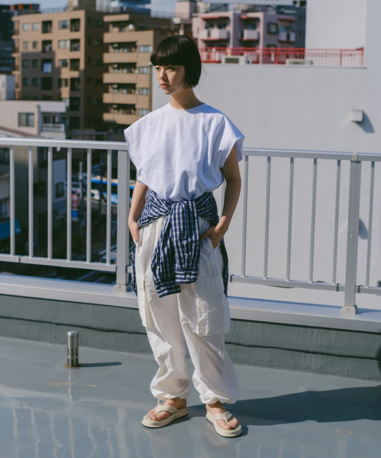 WHIMSIC】NYLON CARGO PANTS | Kastane(カスタネ)レディース | PAL 