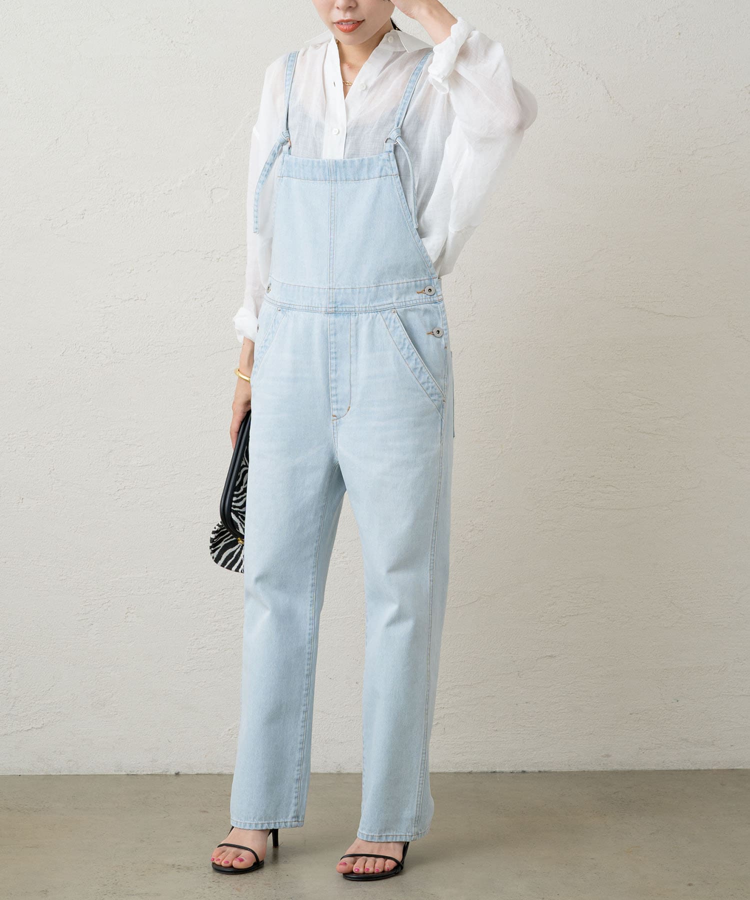 Loungedress】デニムサロペット | OUTLET(アウトレット)レディース