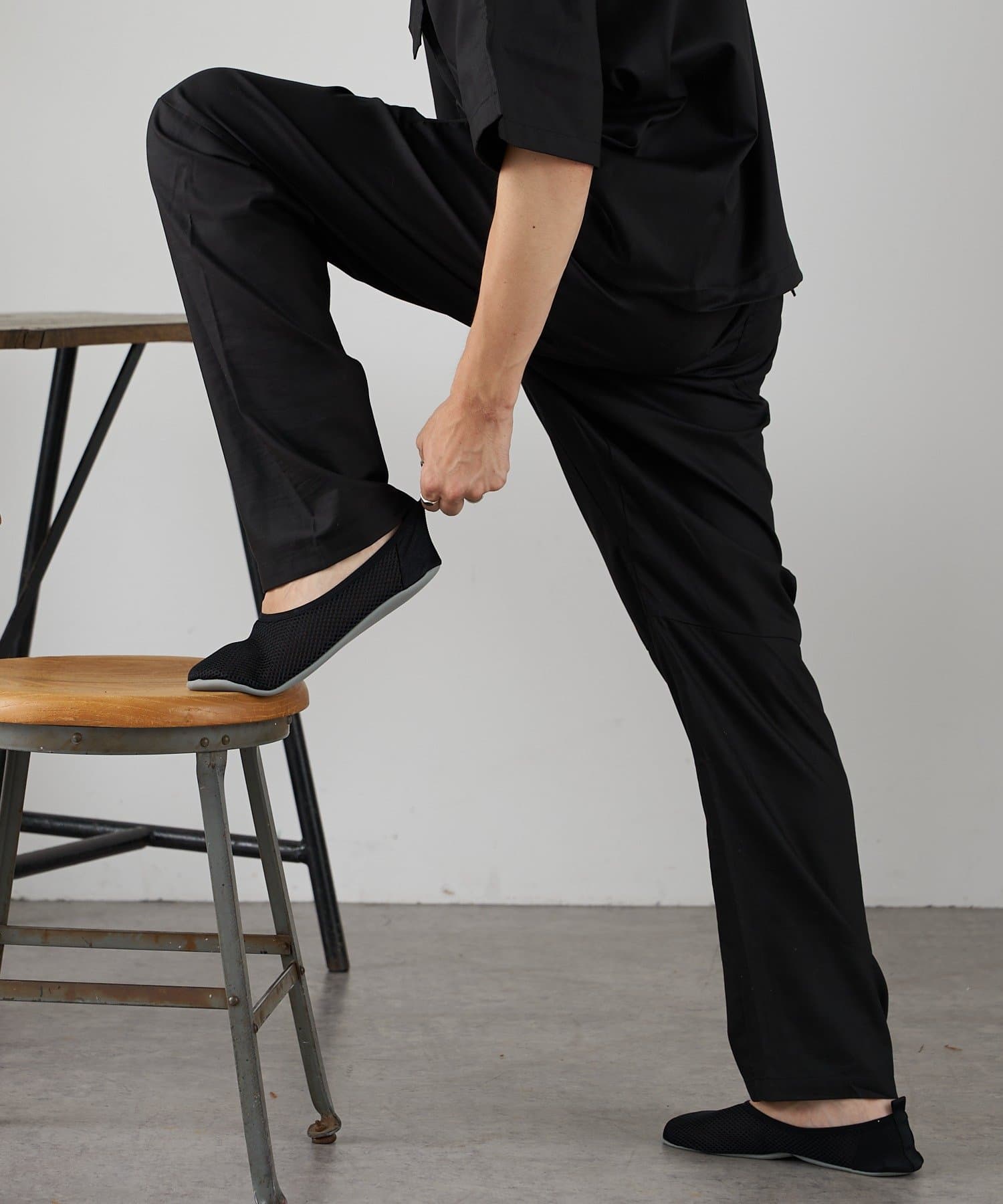 OUTLET(アウトレット) 【CIAOPANIC TYPY】【GUNZE×TYPY】ラクチルロングパンツ