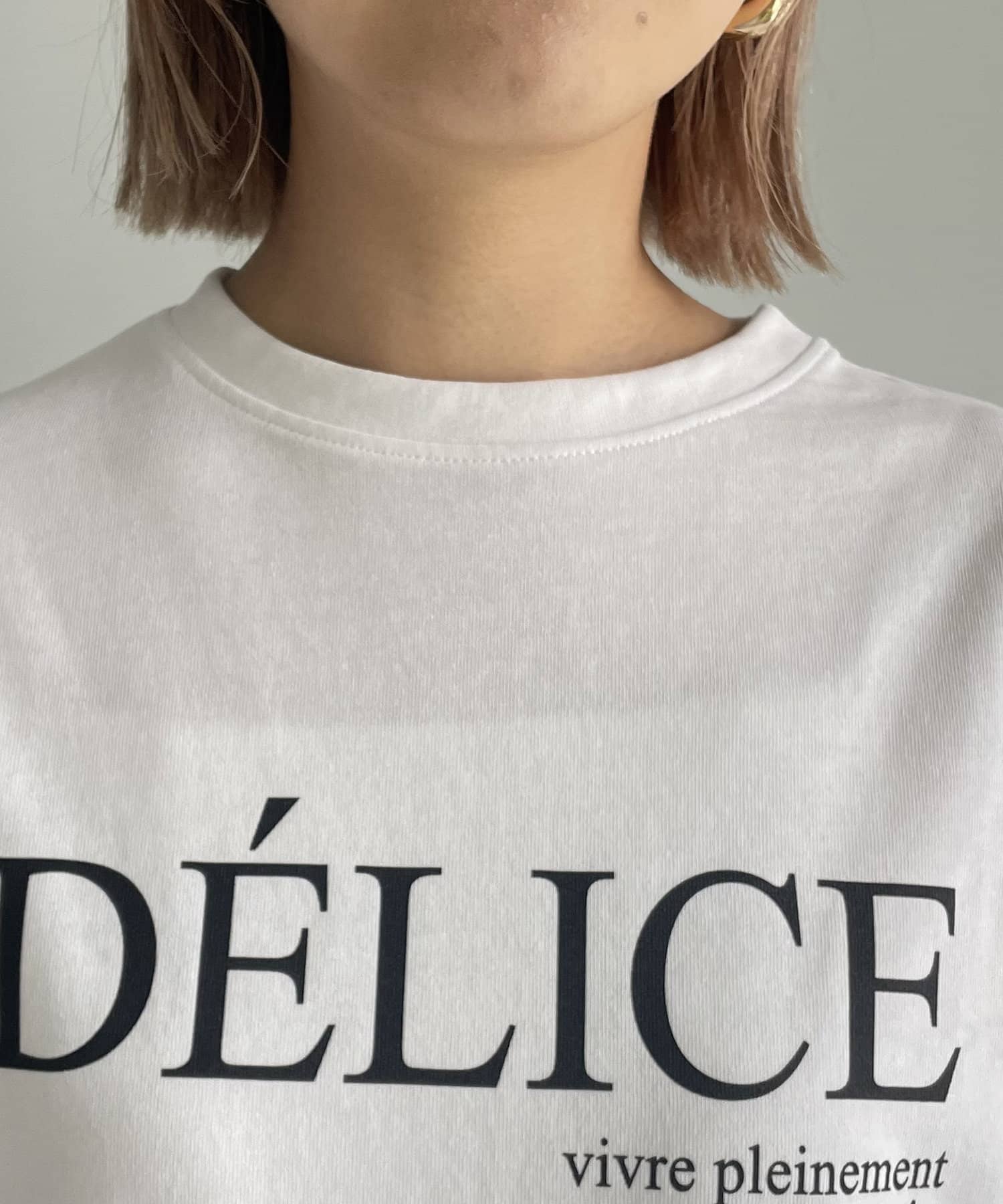 OUTLET(アウトレット) 【CAPRICIEUX LE'MAGE】DELICE PHOTO Tシャツ