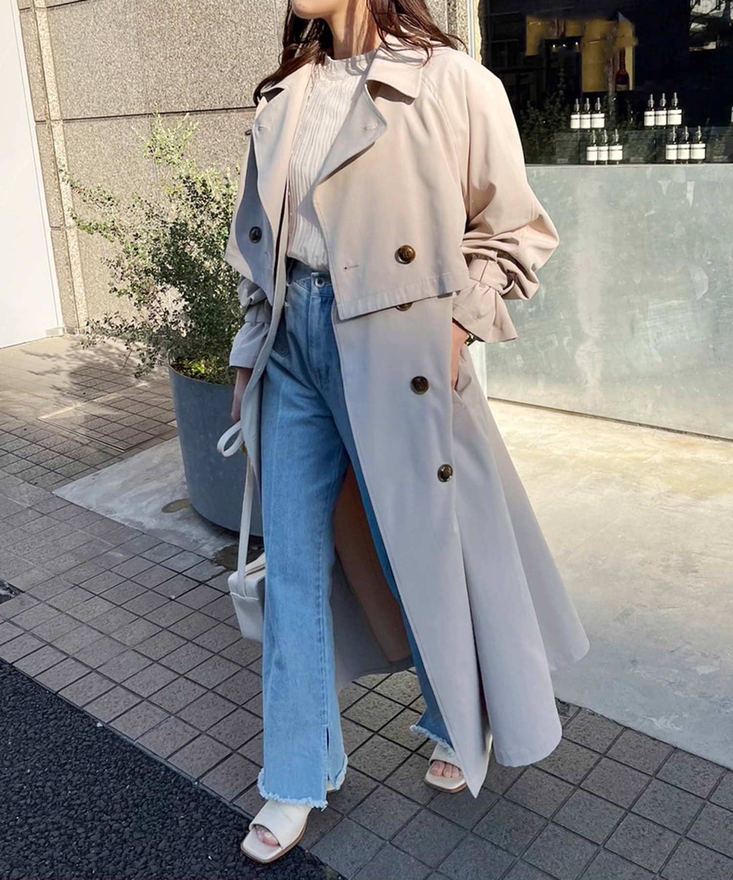 old design lightblue  spring coat