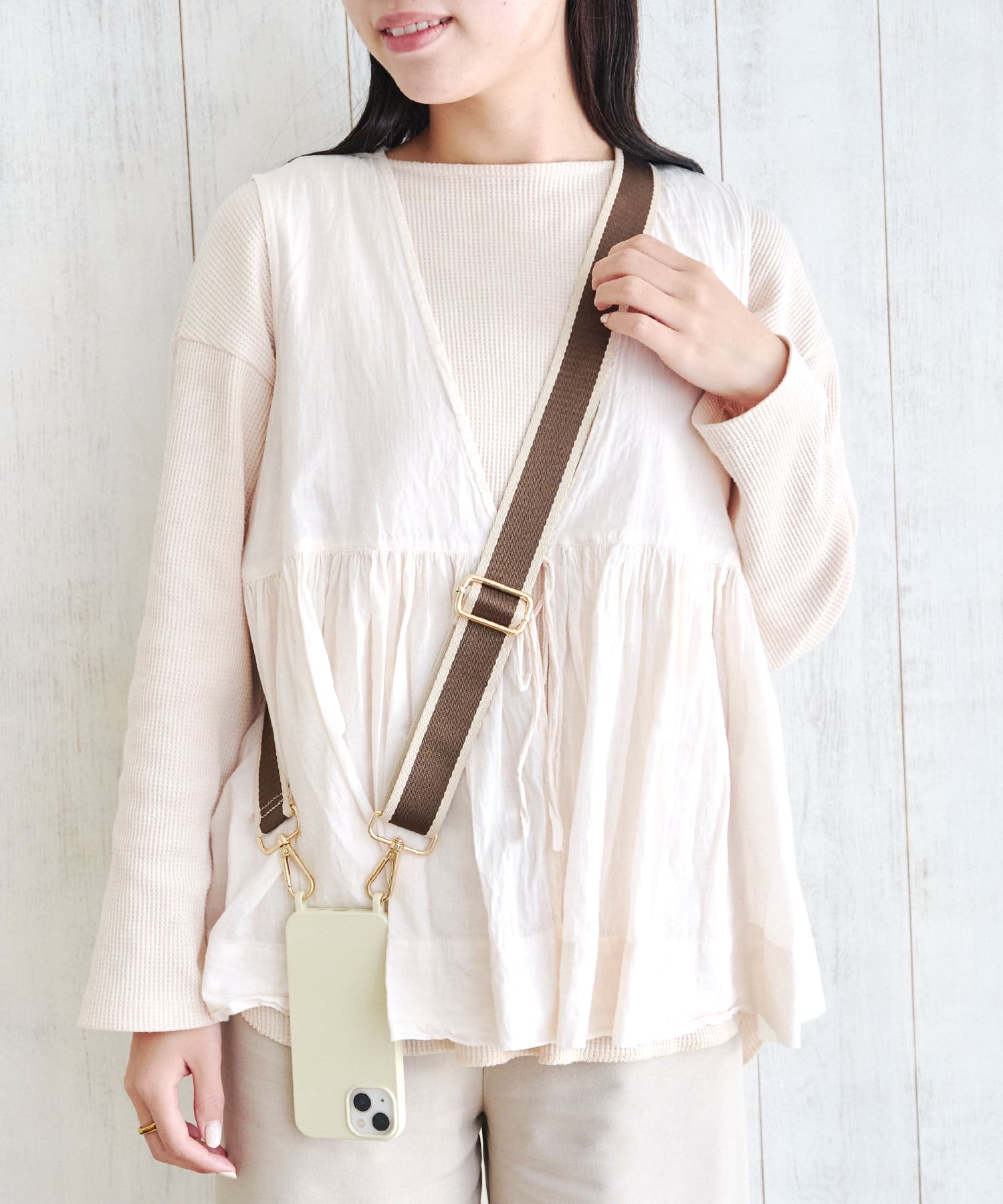 salut!(サリュ) バイカラーショルダーストラップ