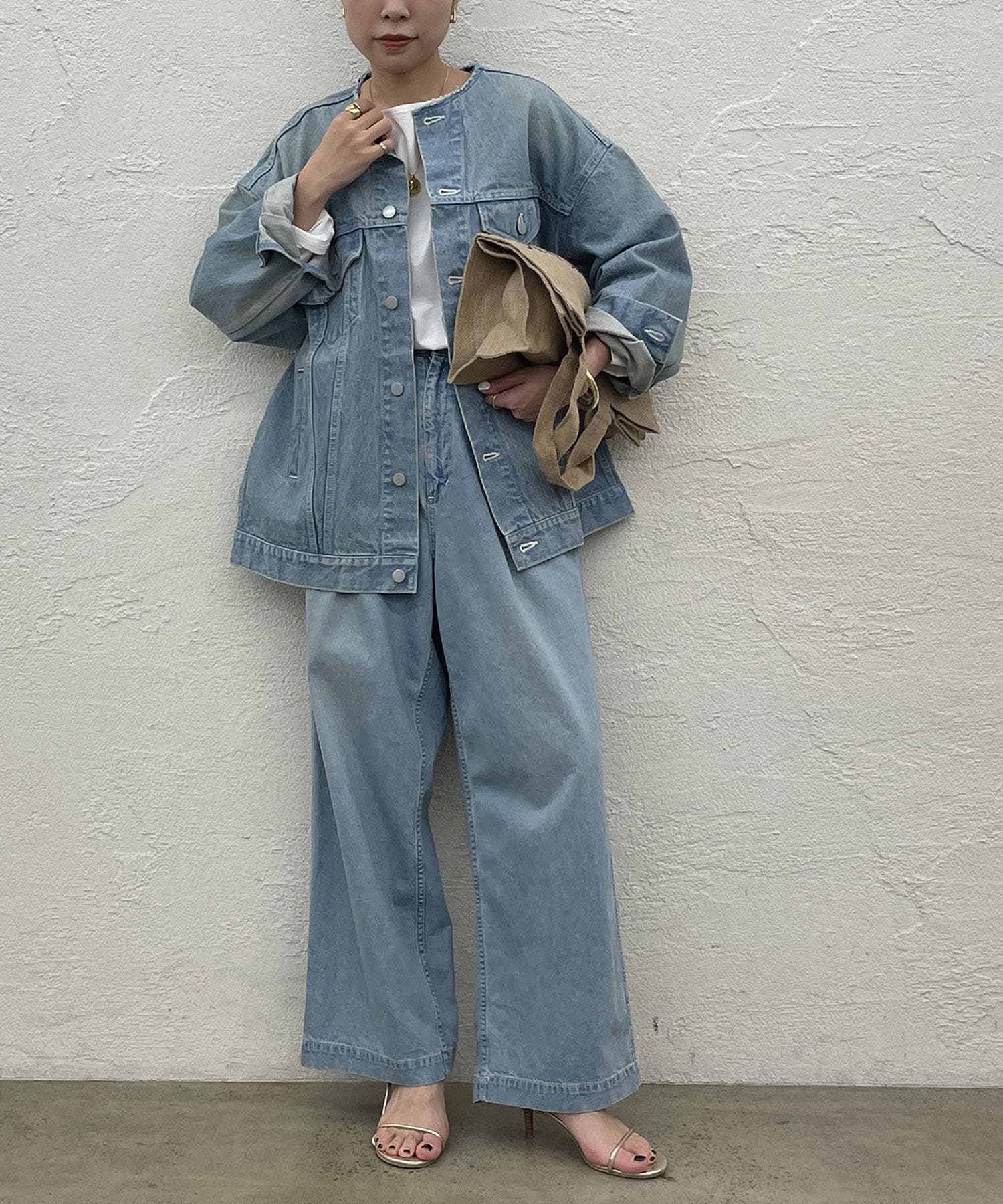 NO PATIENCE DENIM JACKETノーパーティエンス デニム - www.top4all.pl