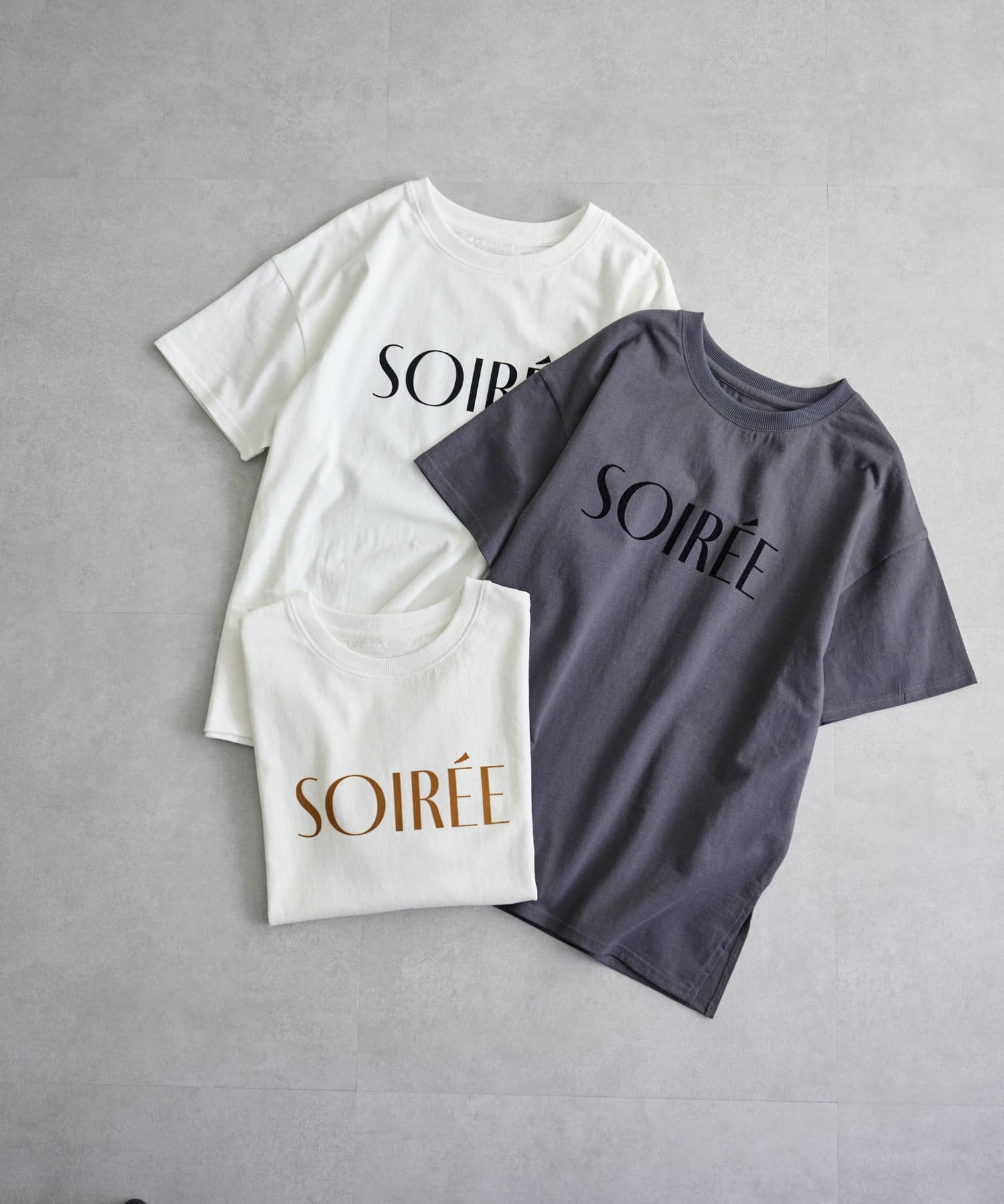 OUTLET(アウトレット) 【Discoat】フロッキープリントTシャツ