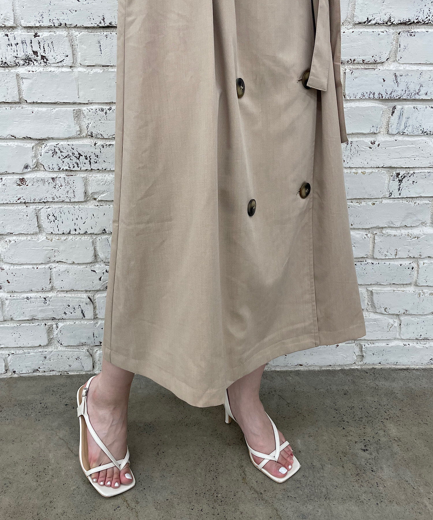 OUTLET(アウトレット) 【Chico】トレンチベストワンピース