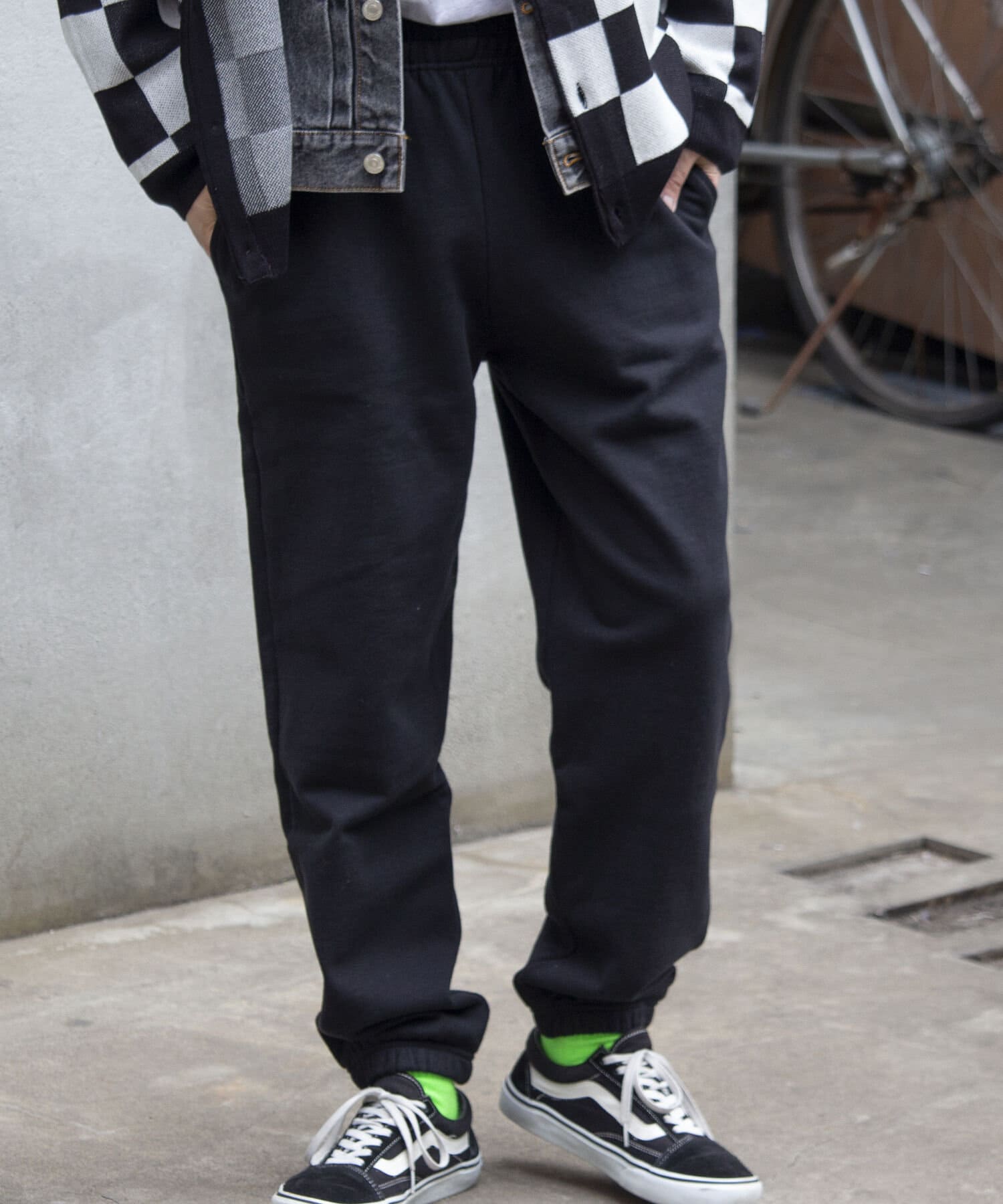 FREDY & GLOSTER(フレディ アンド グロスター) 【GLOSTER】ヘビーウェイト スウェットパンツ リブ バックポケット付