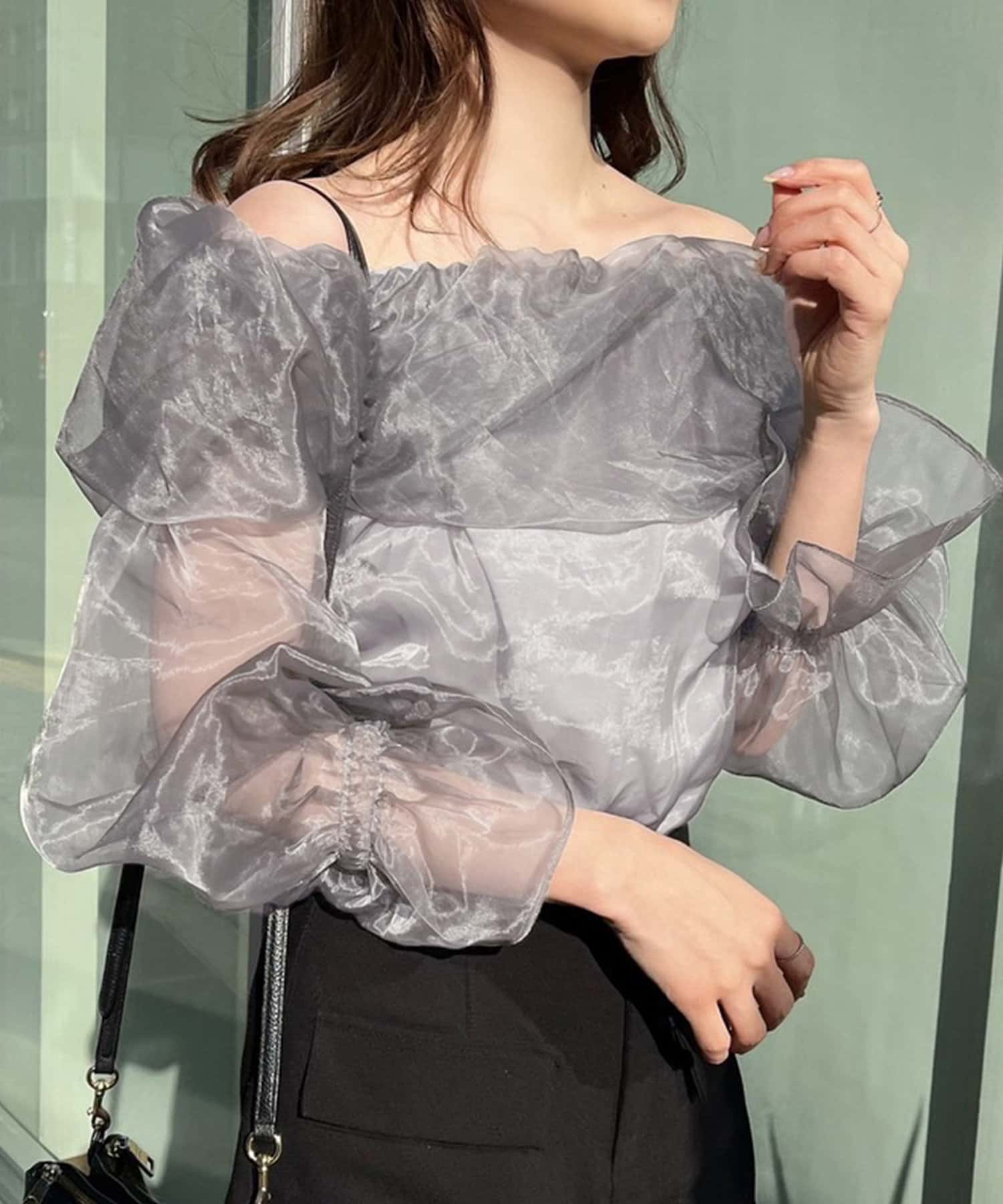 最終値下げ☆ pp*closet☆ブラウス　キナリ　31 GFJs33NbwAARQBI.jpg