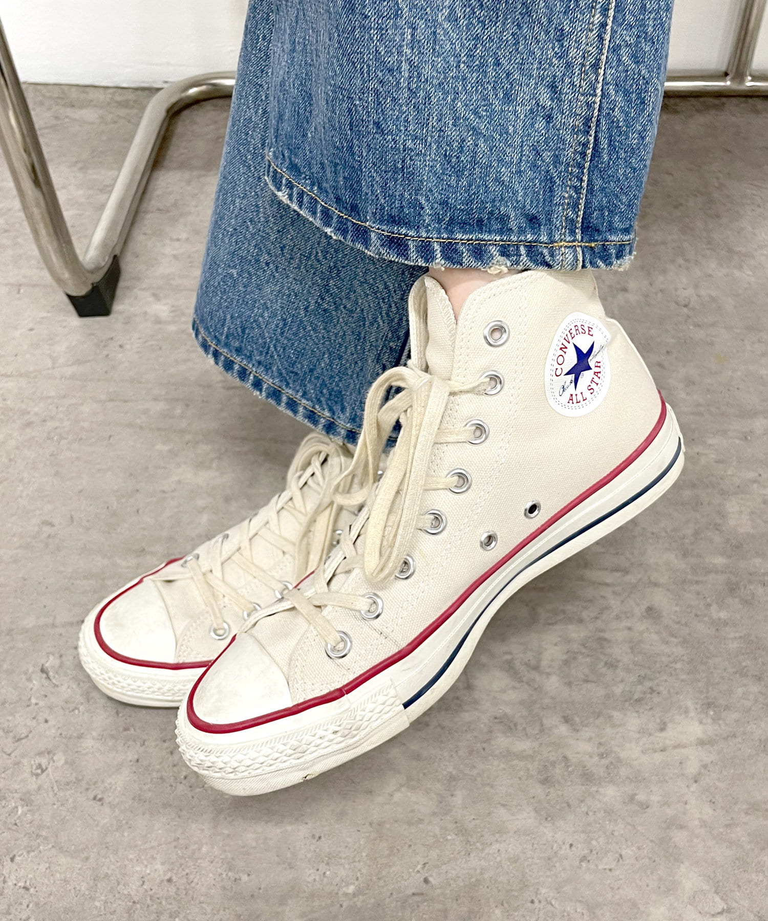 SHENERY(シーナリー) (converse/コンバース) CANVAS ALL STAR J HI