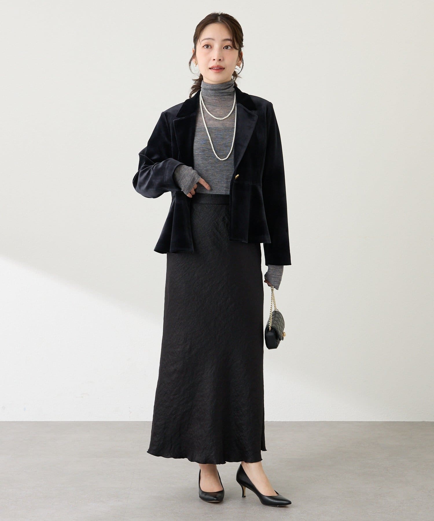 La boutique BonBon(ラブティックボンボン) 【追加オーダー決定！】パールロングネックレス