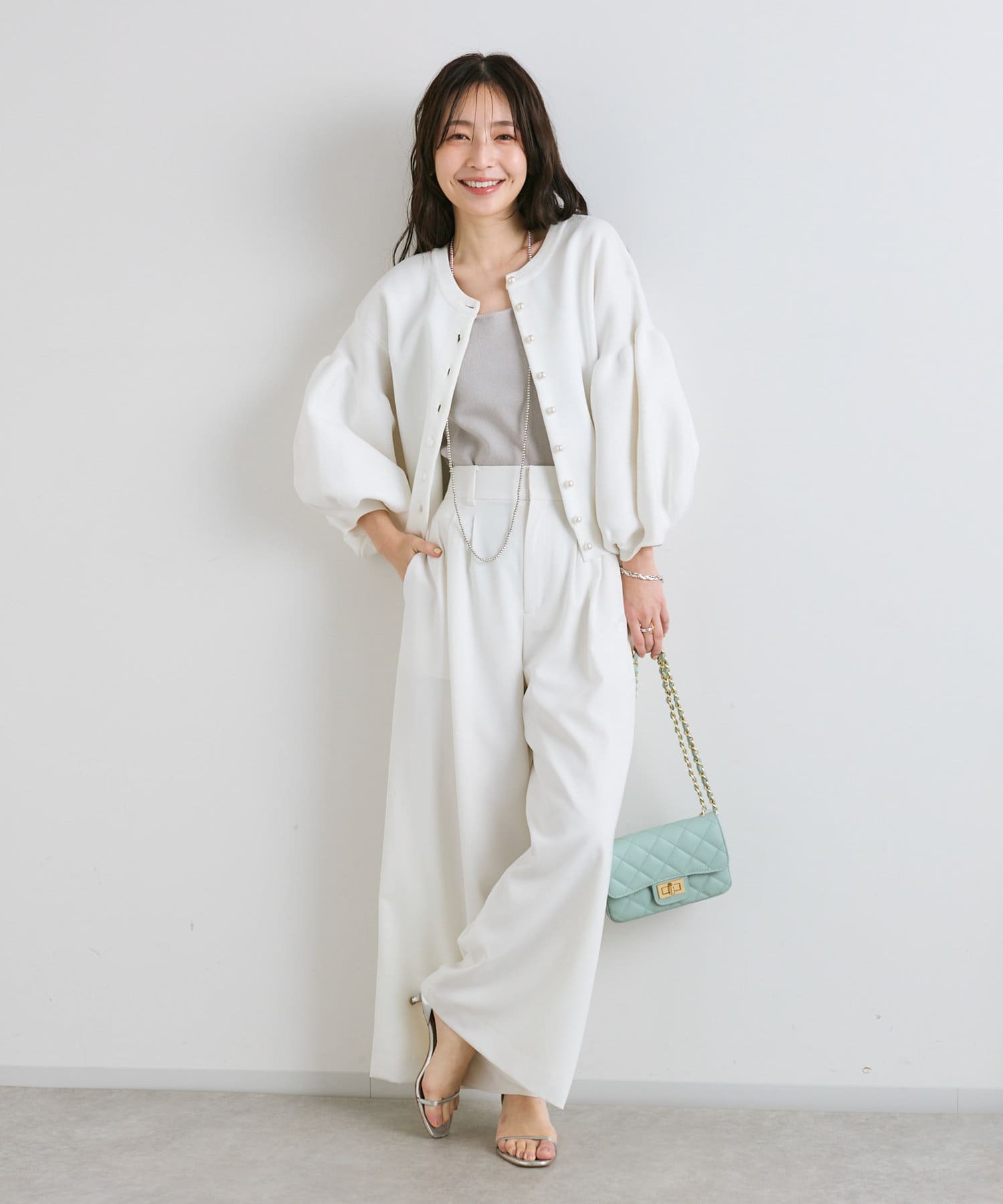 La boutique BonBon(ラブティックボンボン) 【再入荷・人気アイテム】メタルボールロングネックレス