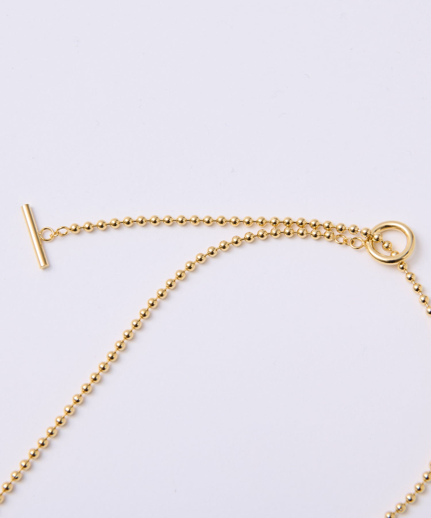 2.4mmボールチェーンネックレス | La boutique BonBon(ラブ