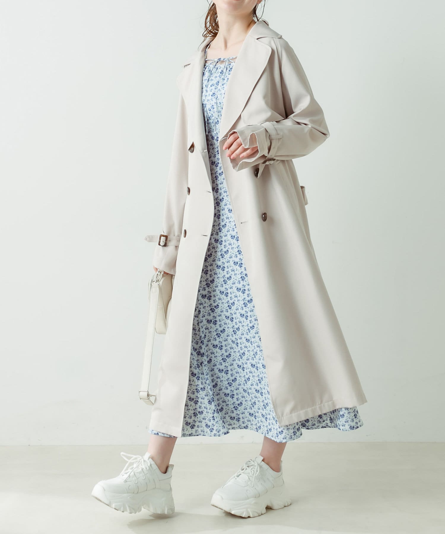 OLIVE des OLIVE(オリーブ デ オリーブ) ボレロ見えワンピース