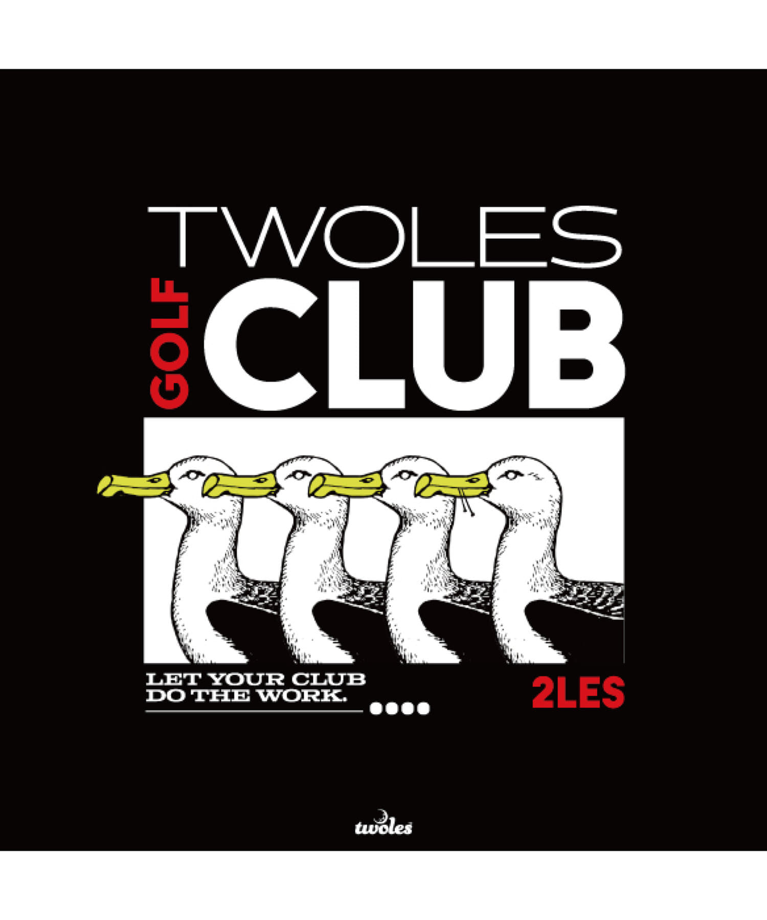 twoles(トゥレス) GOLF CLUB スウェット