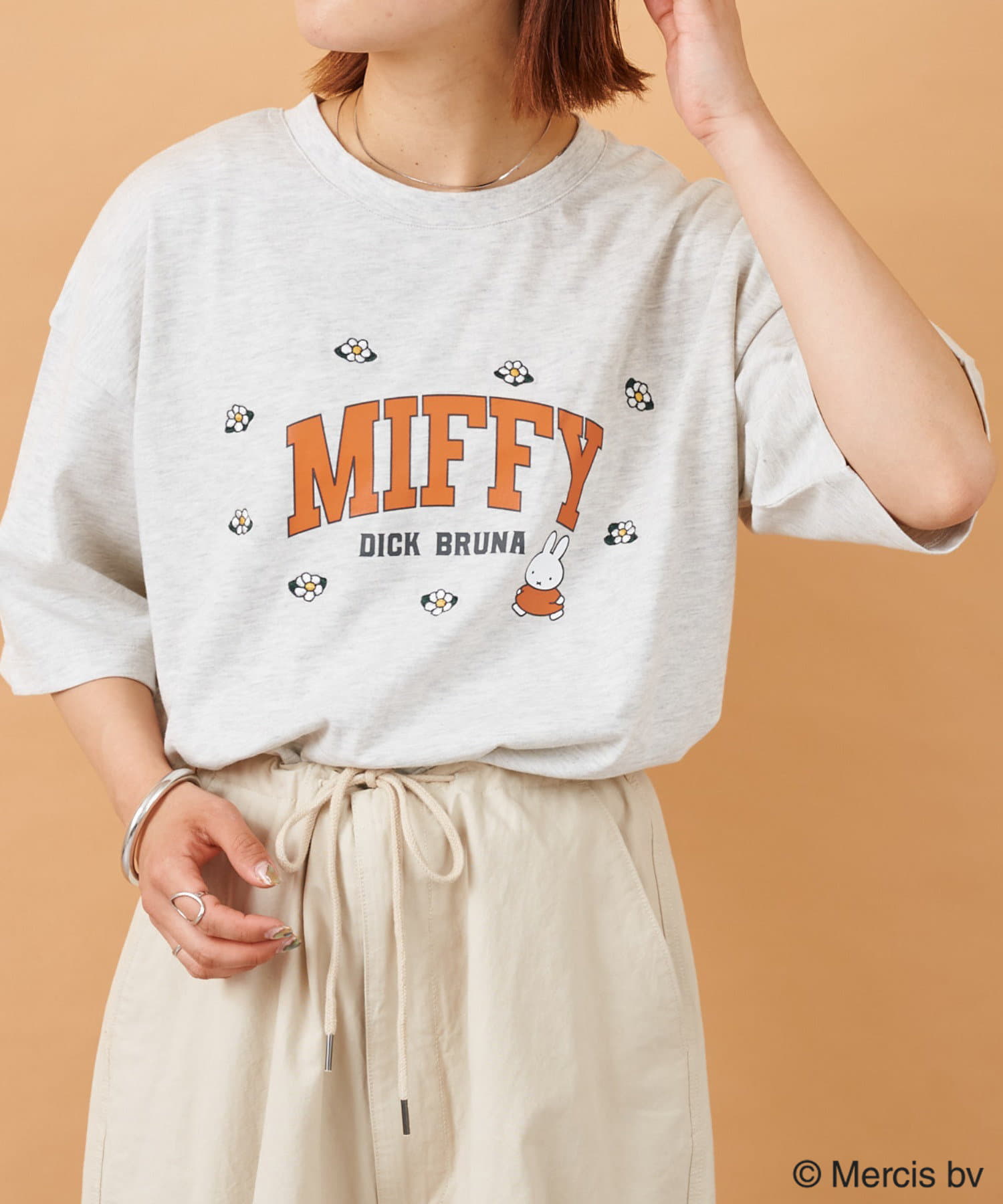 Miffy×CIAOPANIC TYPY】コラボカレッジ刺繍TEE | CIAOPANIC TYPY 