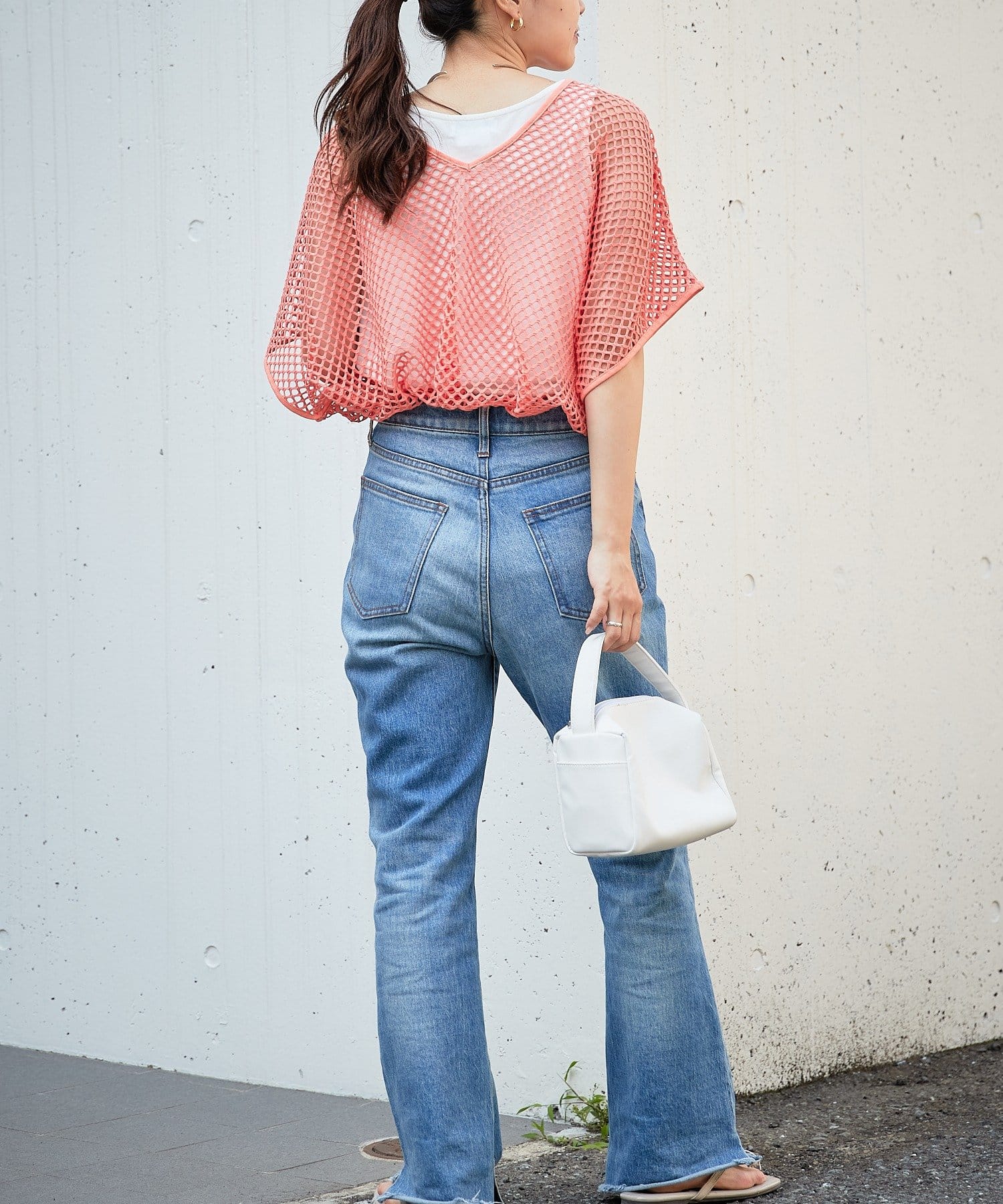 OUTLET(アウトレット) 【CIAOPANIC TYPY】2WAYメッシュトップス