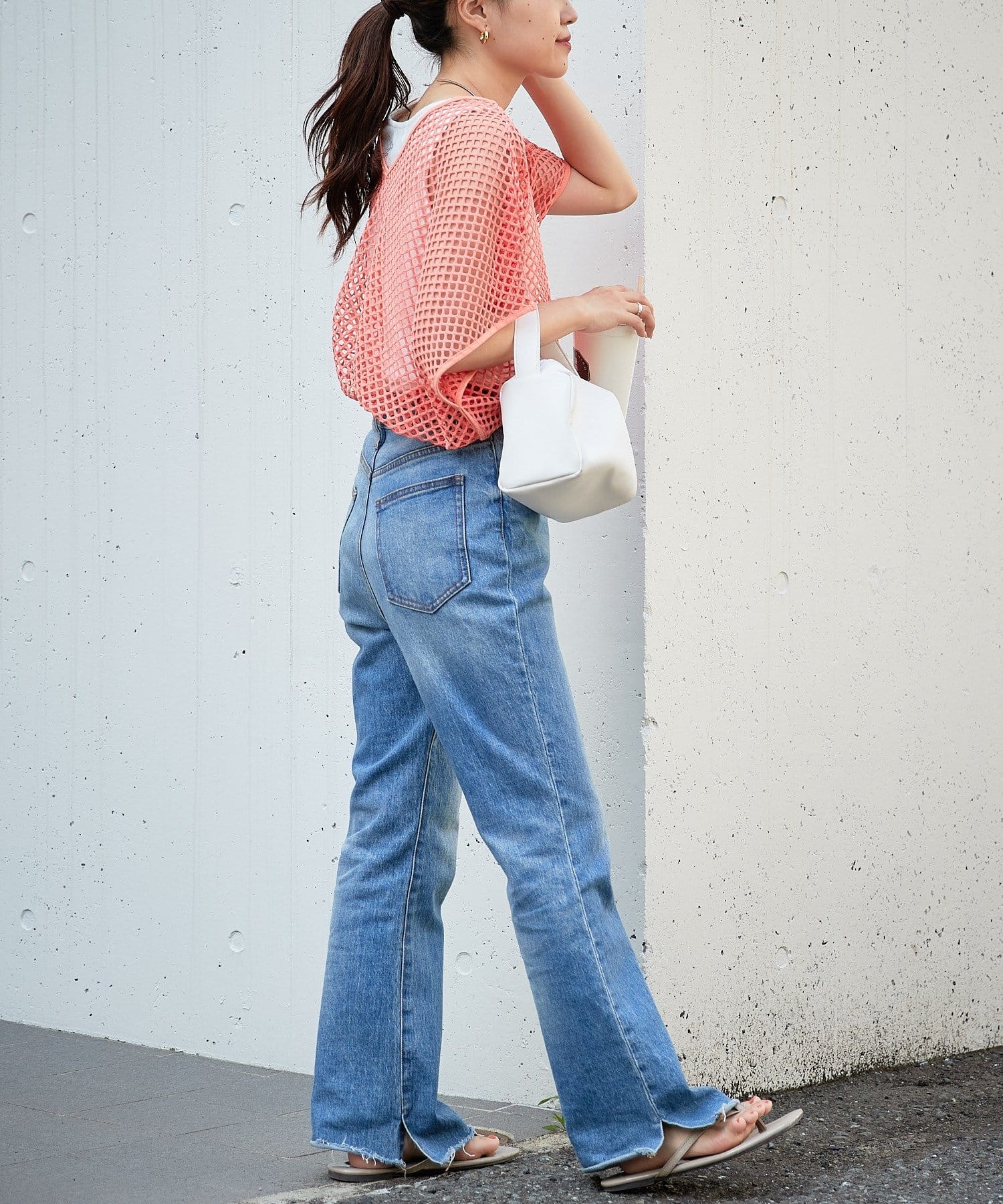 OUTLET(アウトレット) 【CIAOPANIC TYPY】2WAYメッシュトップス