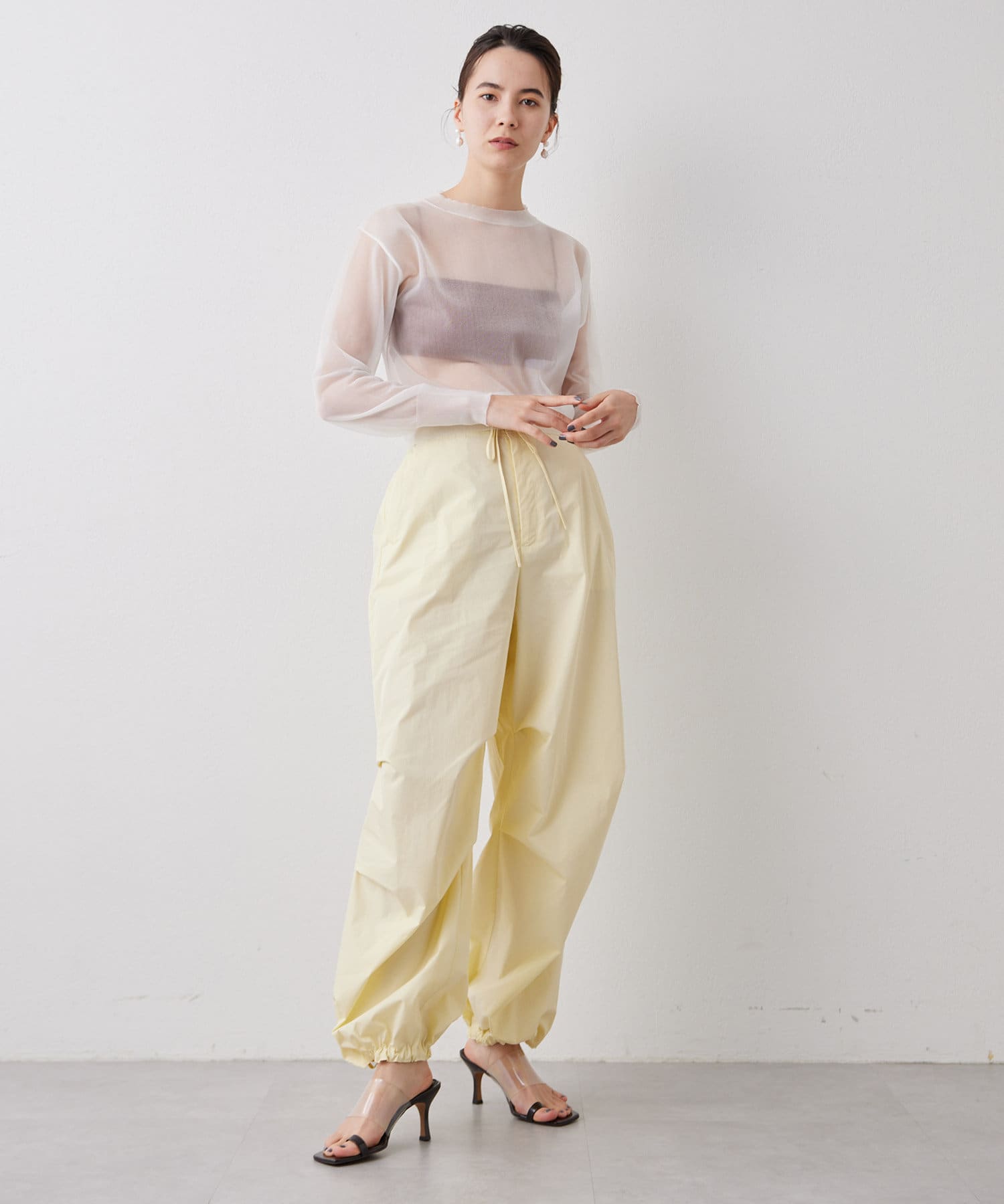 【新品】タグ付 ◎WhimGazette 2023THE PAUSEバラクラバ THE PAUSE】パラシュートパンツ | Whim Gazette(ウィム ガゼット