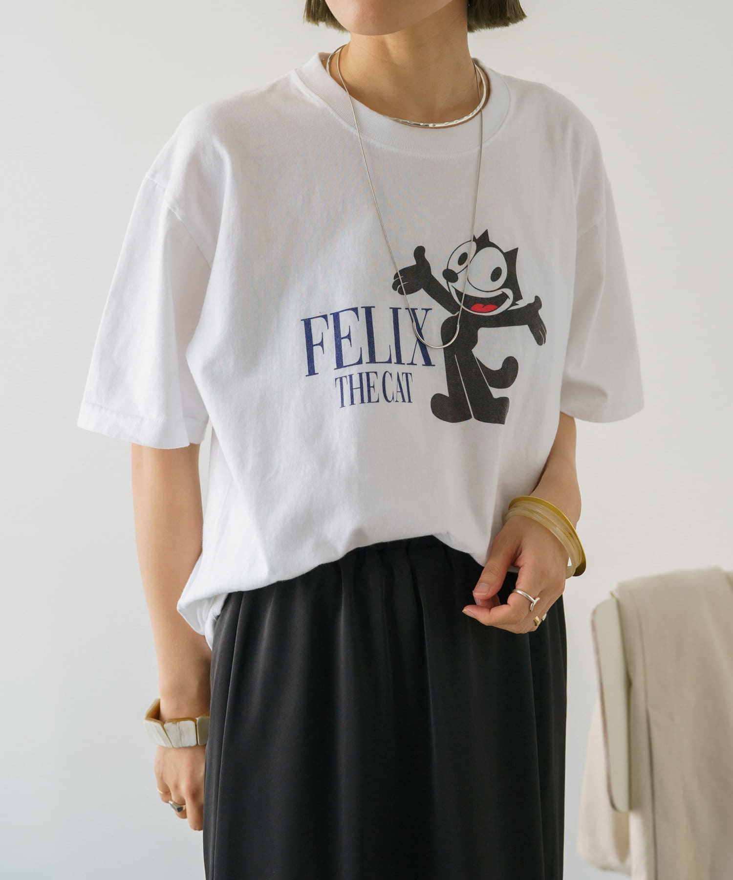 【GOOD ROCK SPEED】FELIX T ブラック GOOD ROCK SPEED Felix Tシャツ[DK4523FUN006K]｜URBAN RESEARCH