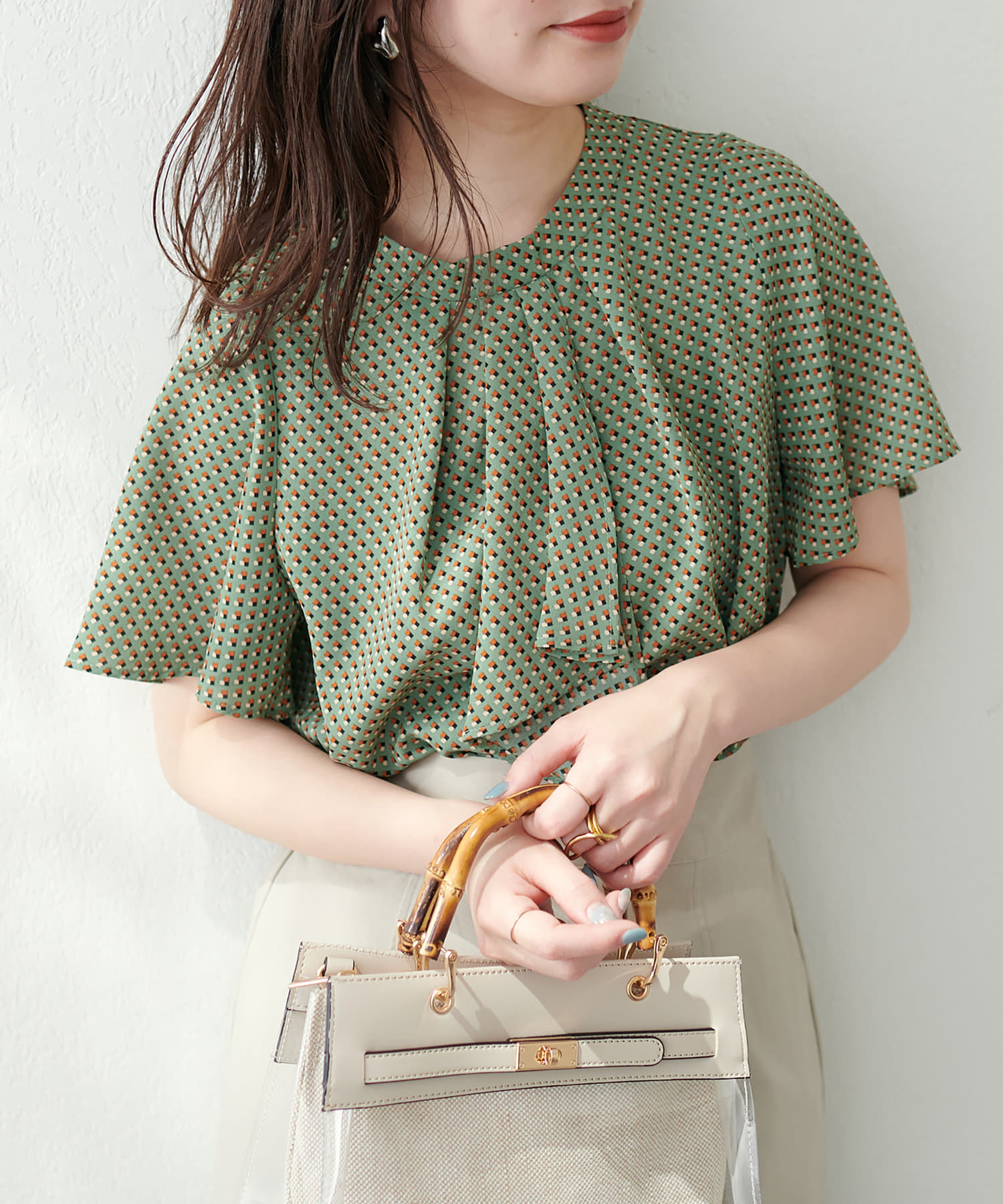 新色追加 WEB限定 スカーフボータイフレア袖ブラウス natural couture(ナチュラルクチュール)レディース PAL  CLOSET(パルクローゼット) パルグループ公式ファッション通販サイト
