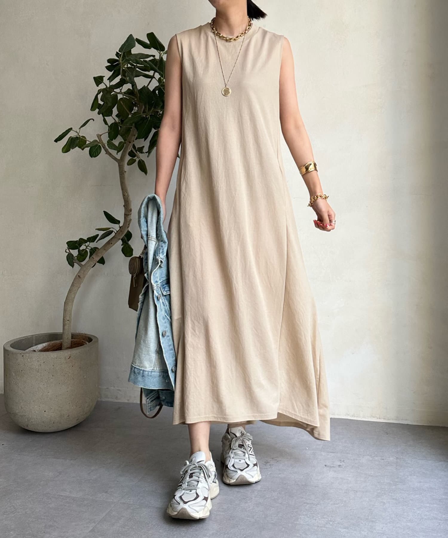 Doudou ロングワンピース❣️❣️❣️ WEB限定】トリコットロングワンピース | DOUDOU(ドゥドゥ