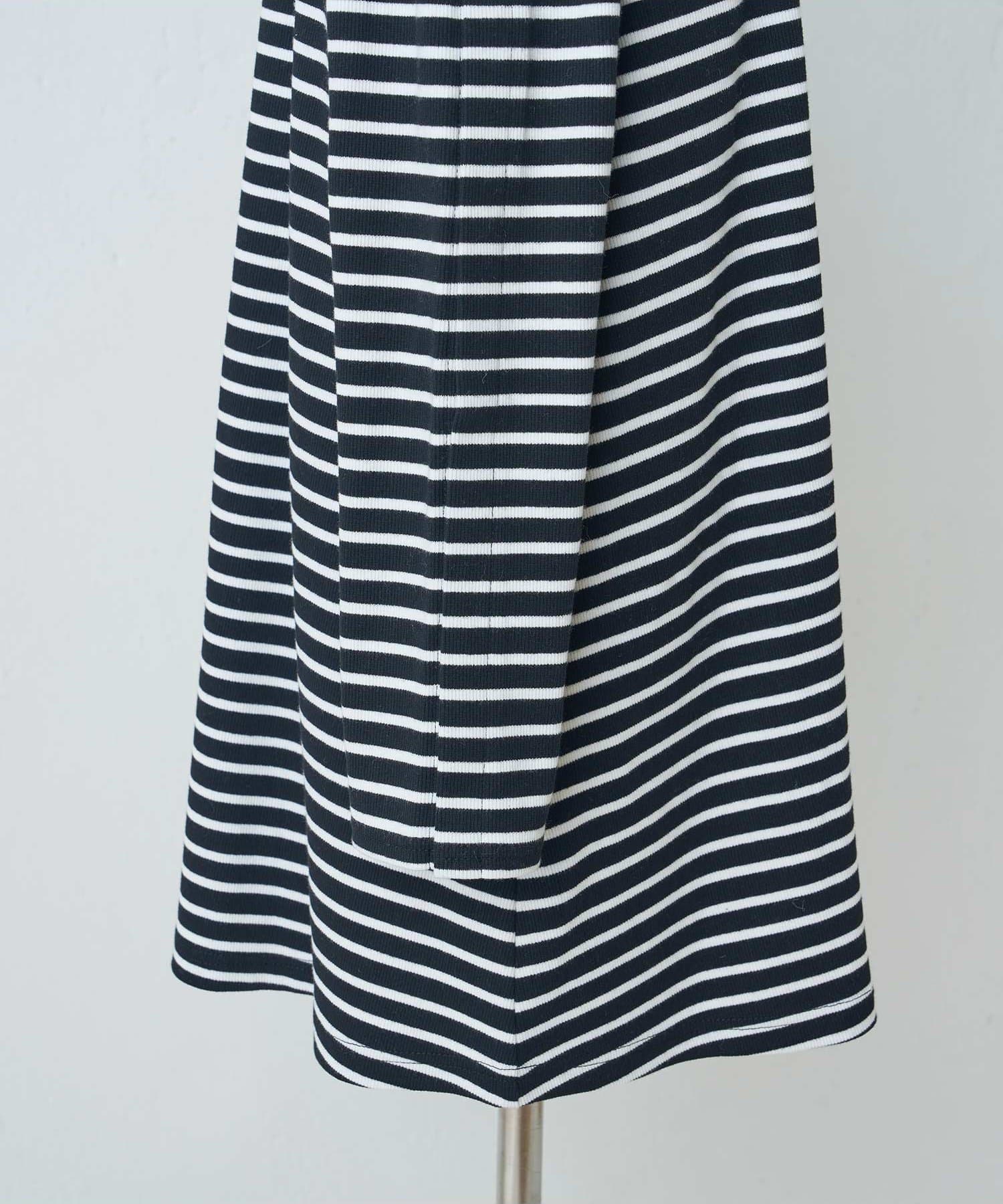 NICE CLAUP / OLIVE des OLIVE OUTLET(ナイスクラップ  / オリーブ デ オリーブ アウトレット) 【one after another】ボーダーマリンワンピ