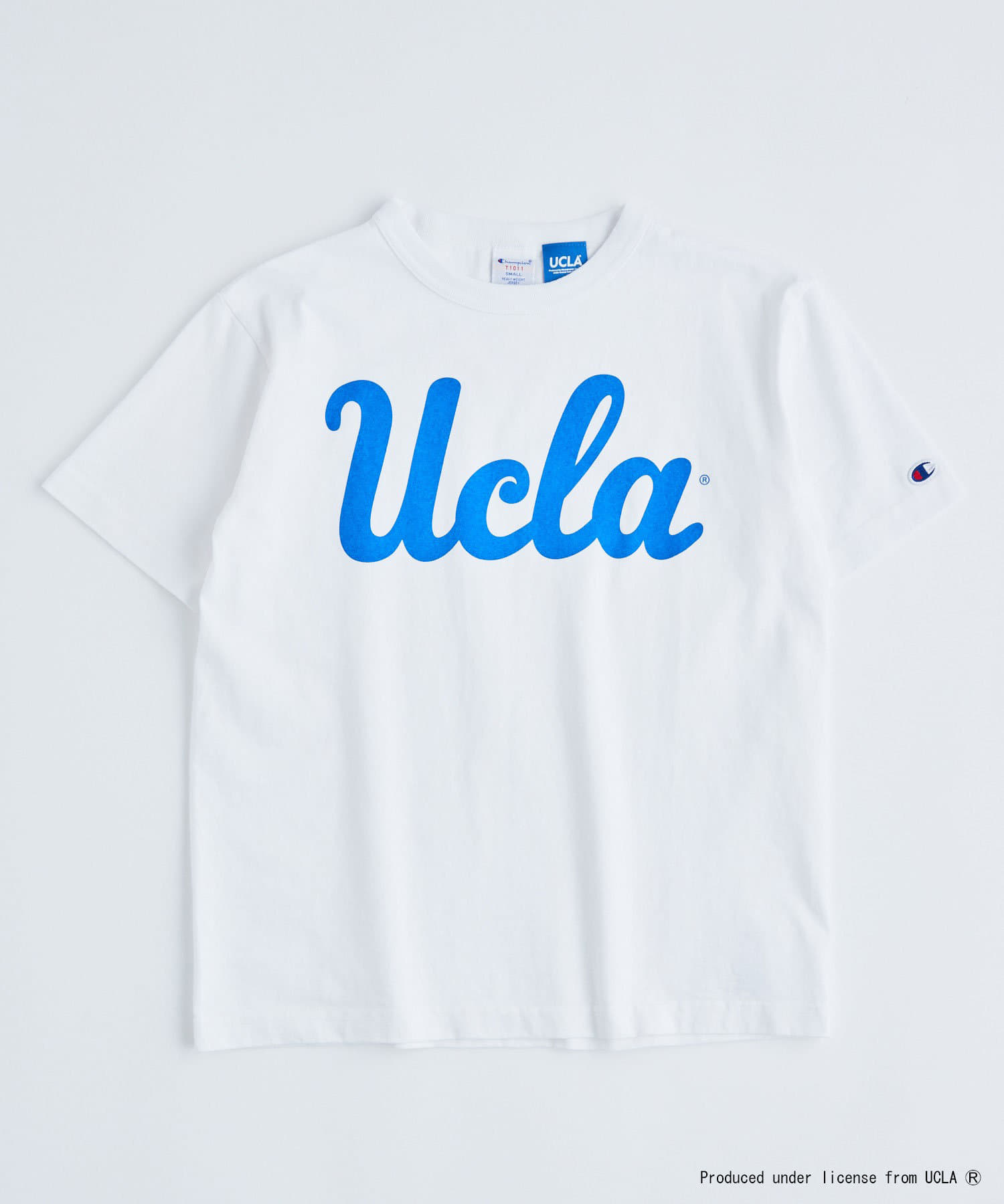 チャンピオン Tシャツ UCLA カレッジ マスコット T1011 紺 XL