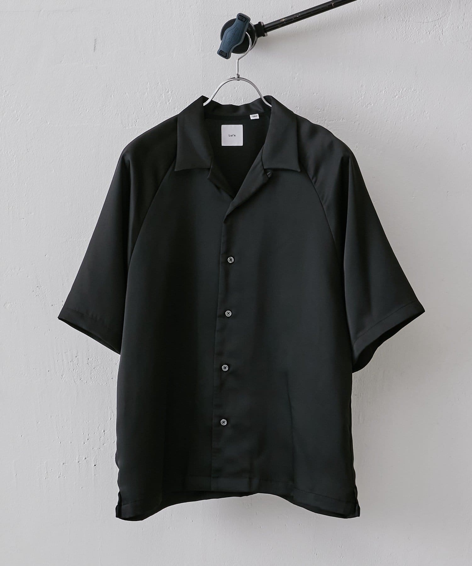 サテンオープンカラーショートスリーブシャツ | Lui's(ルイス)メンズ