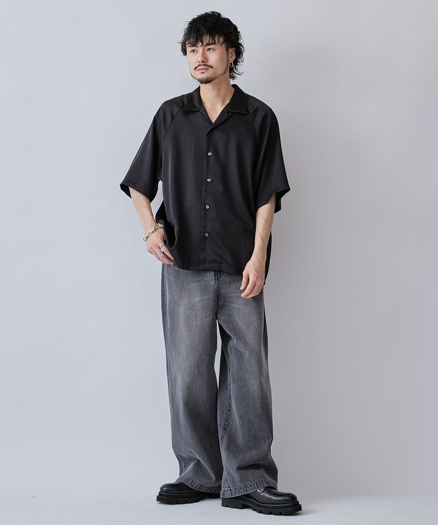 7,144円希少 Lui's カラーデザインシャツ   メンズS