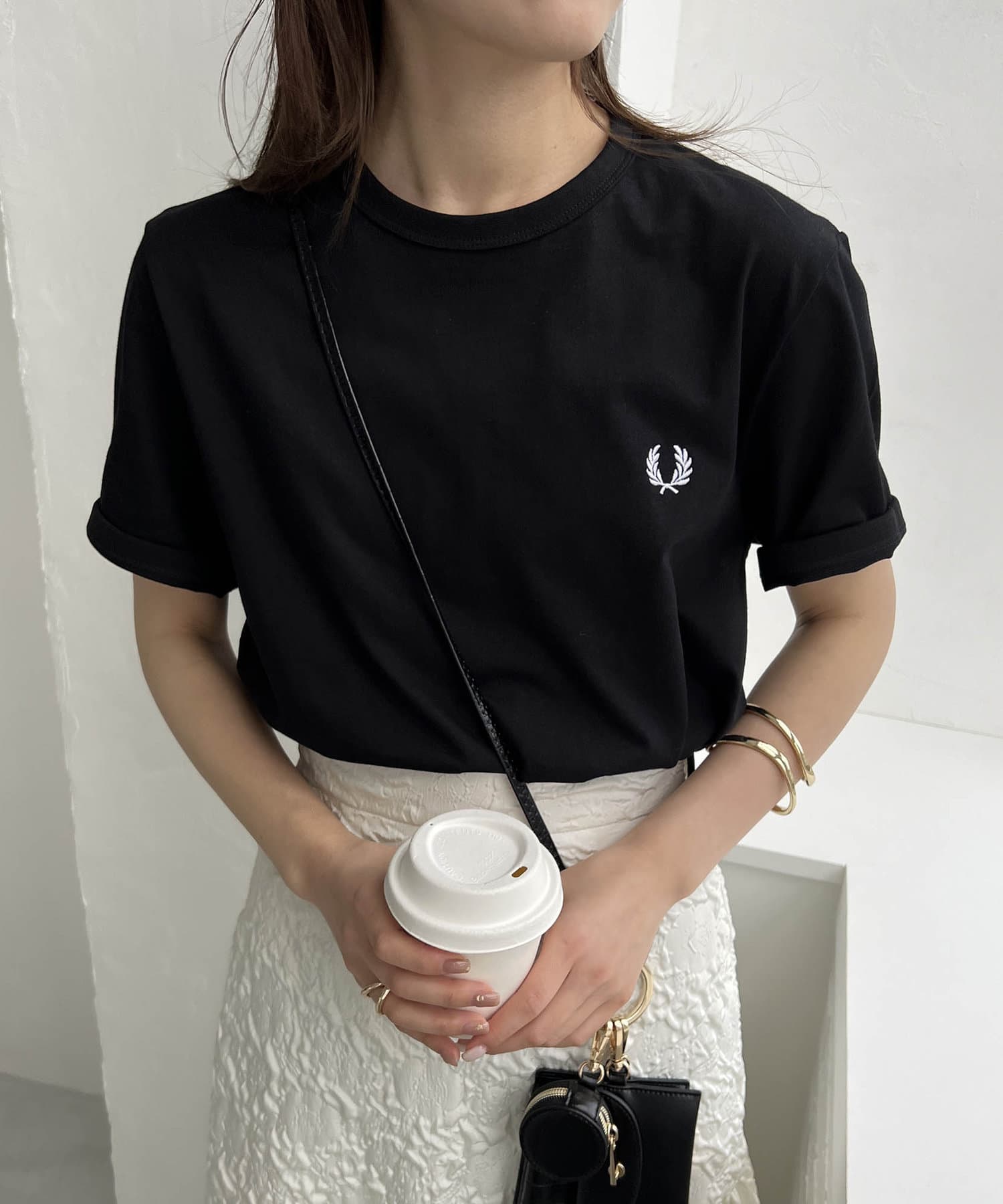WEB・一部店舗限定】〈FRED PERRY〉ワンポイントTシャツ | CAPRICIEUX ...