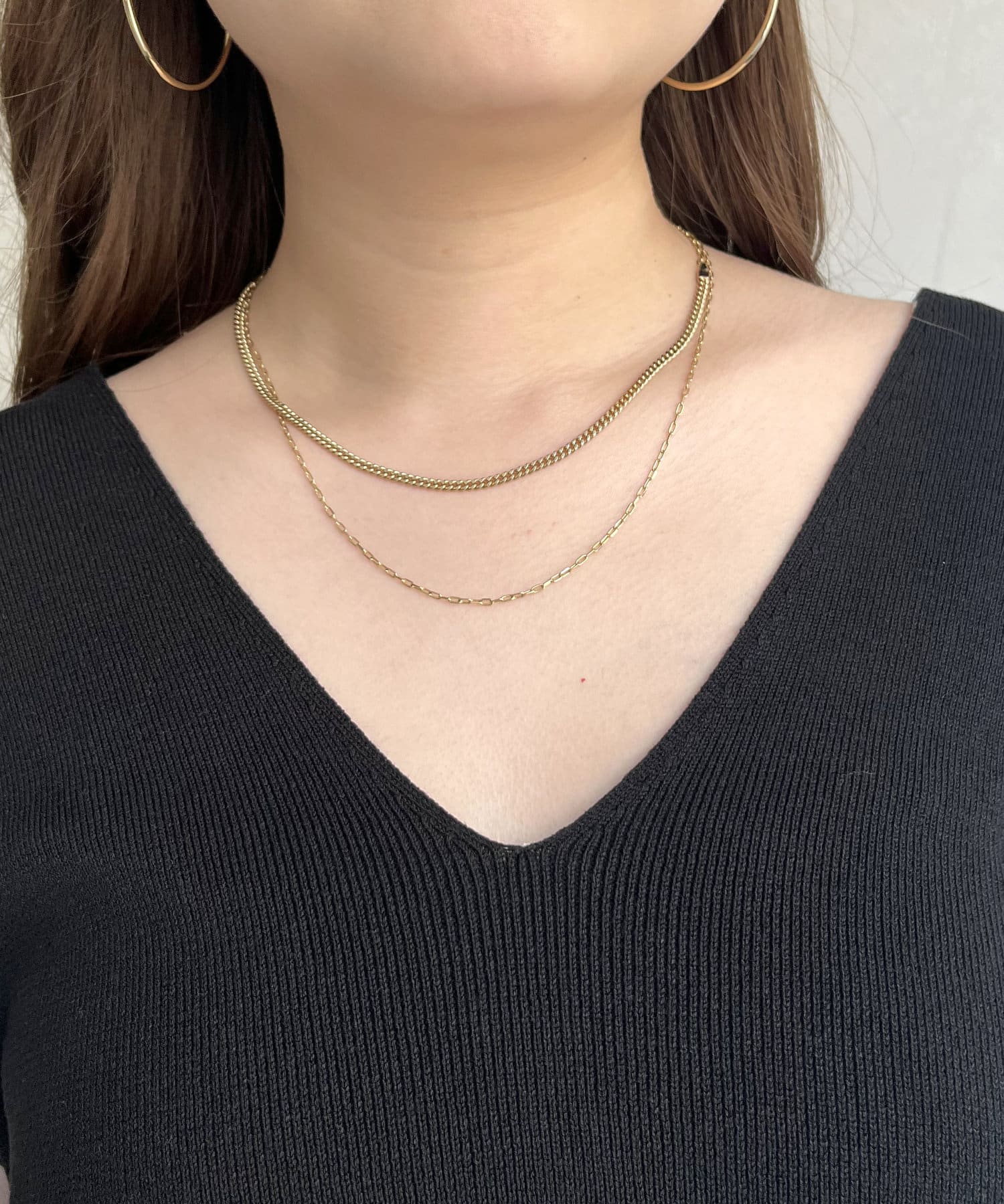 prose verse(プロズヴェール) 【セットアイテム】ニットベスト×ニットキャミワンピース