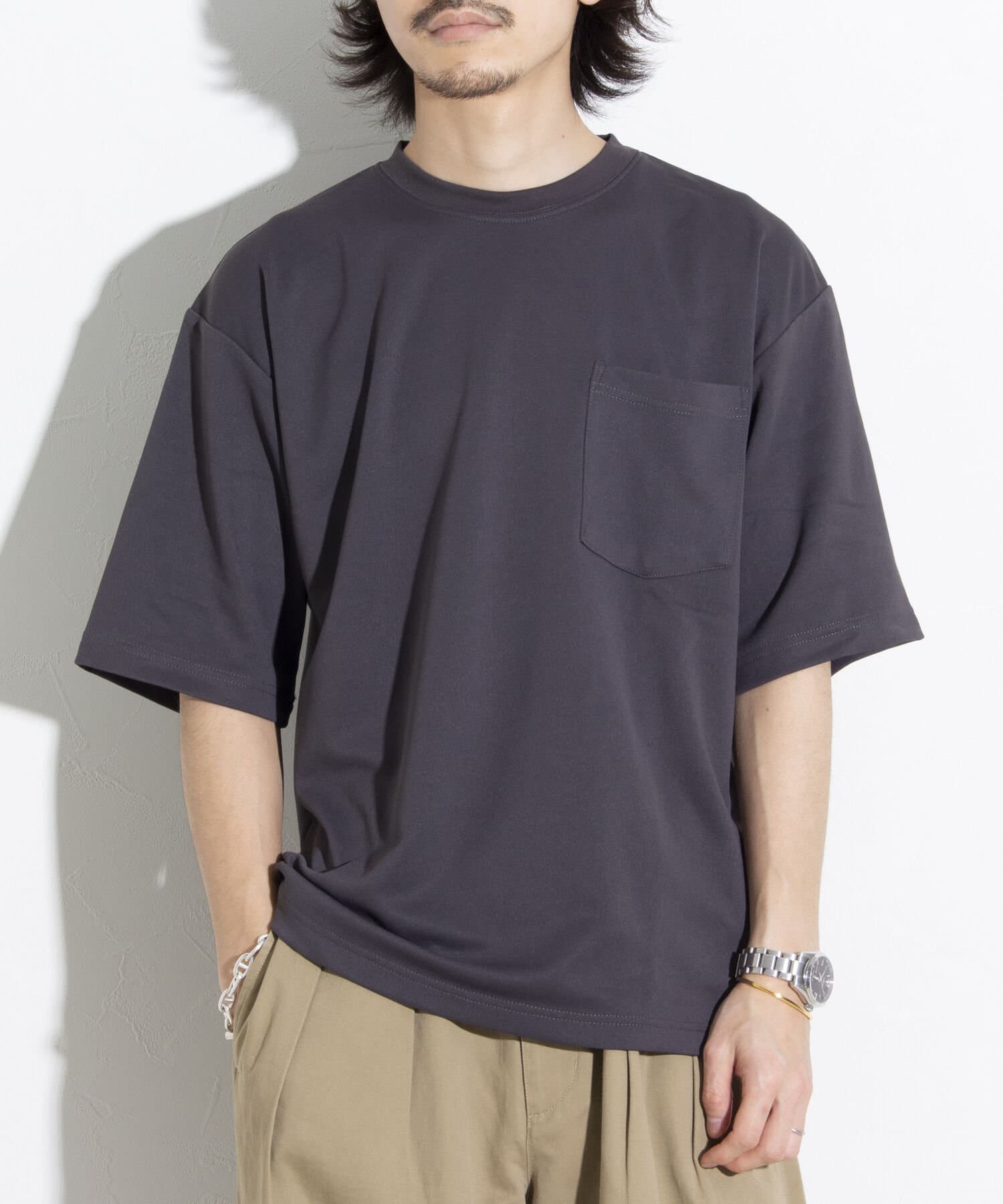 FREDY & GLOSTER(フレディ アンド グロスター) 【圧巻の6色展開】【GLOSTER】ポンチオーバーサイズTシャツ