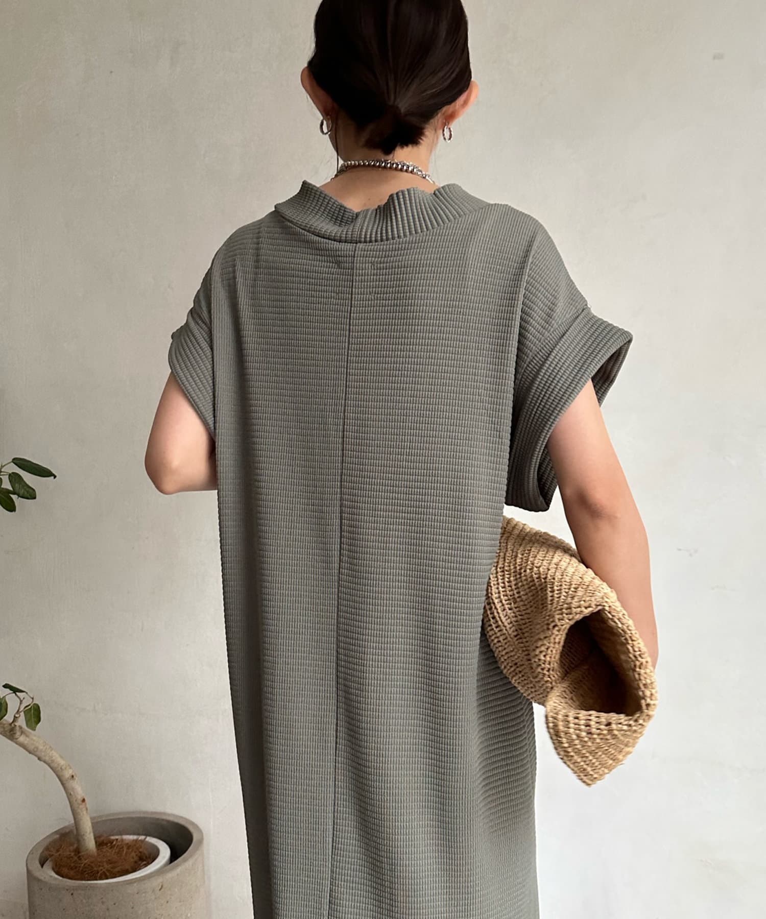 DOUDOU(ドゥドゥ) 【AgAwd/アガウド】プラケットワンピース