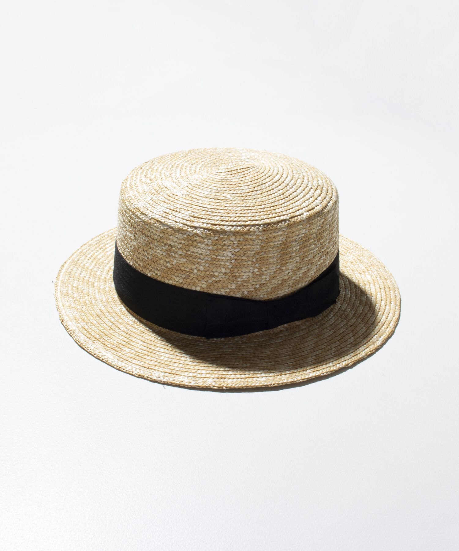 GLOSTER】STRAW BOATER HAT 麦わら カンカン帽 | FREDY & GLOSTER