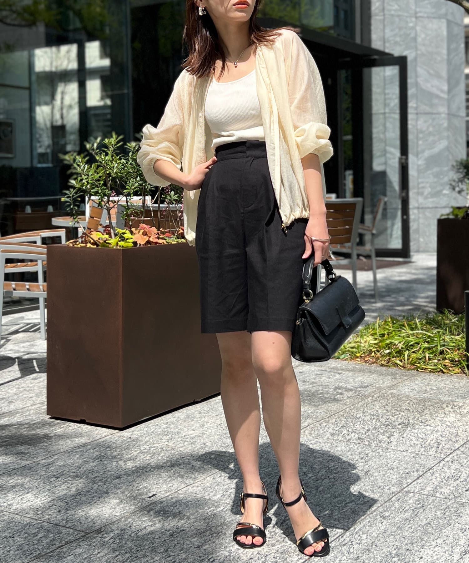 Chez toi(シェトワ) 【セット着用可】ハーフパンツ