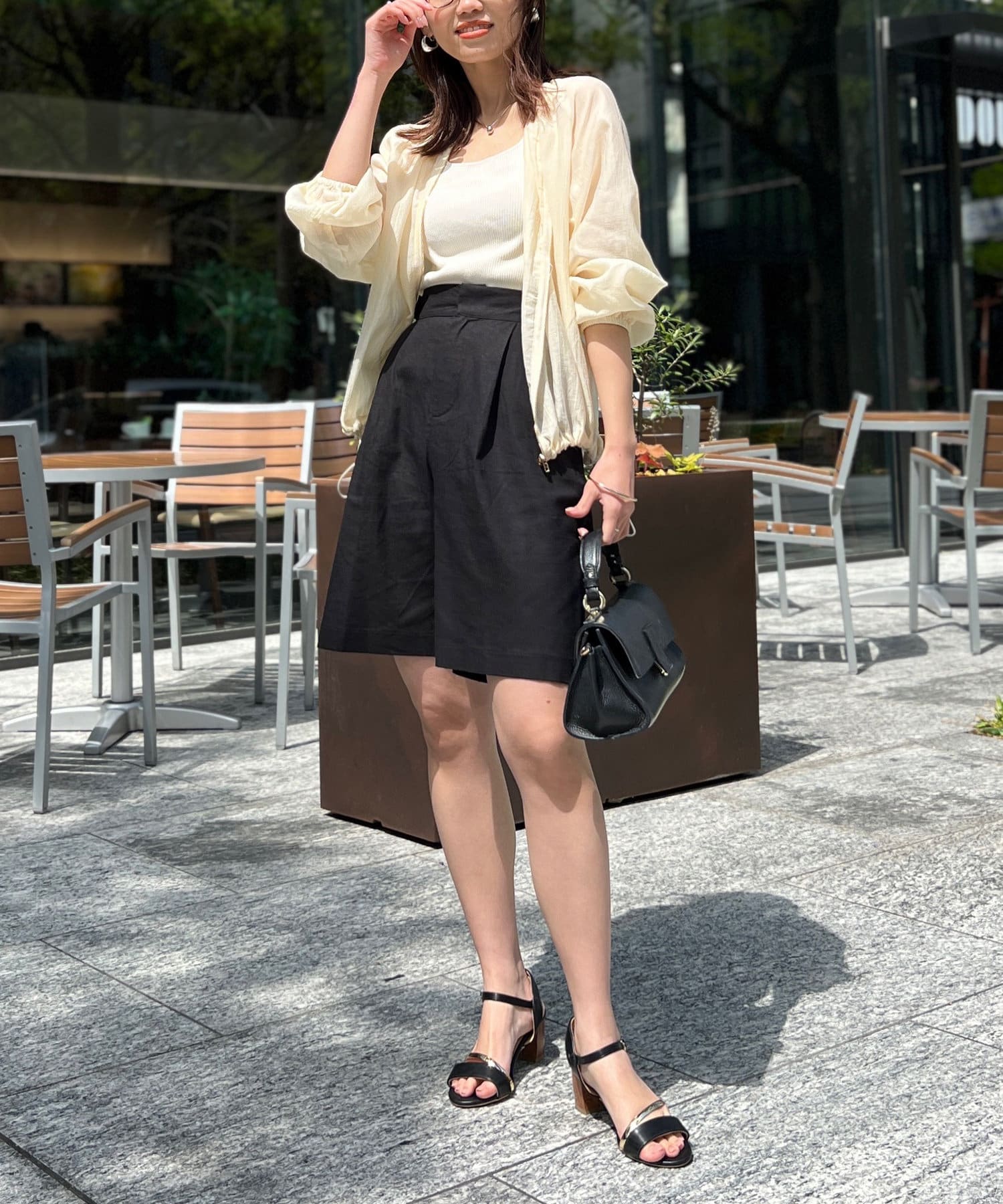 Chez toi(シェトワ) 【セット着用可】ハーフパンツ