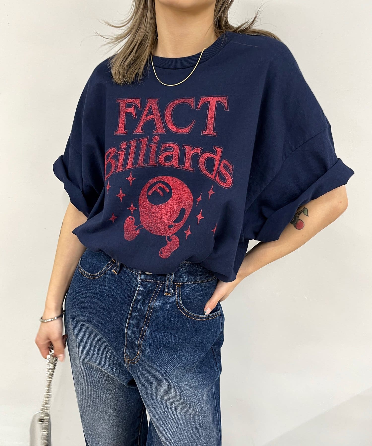 COOPER FACTビリヤードカレッジロゴビッグTEE | WHO'S WHO gallery