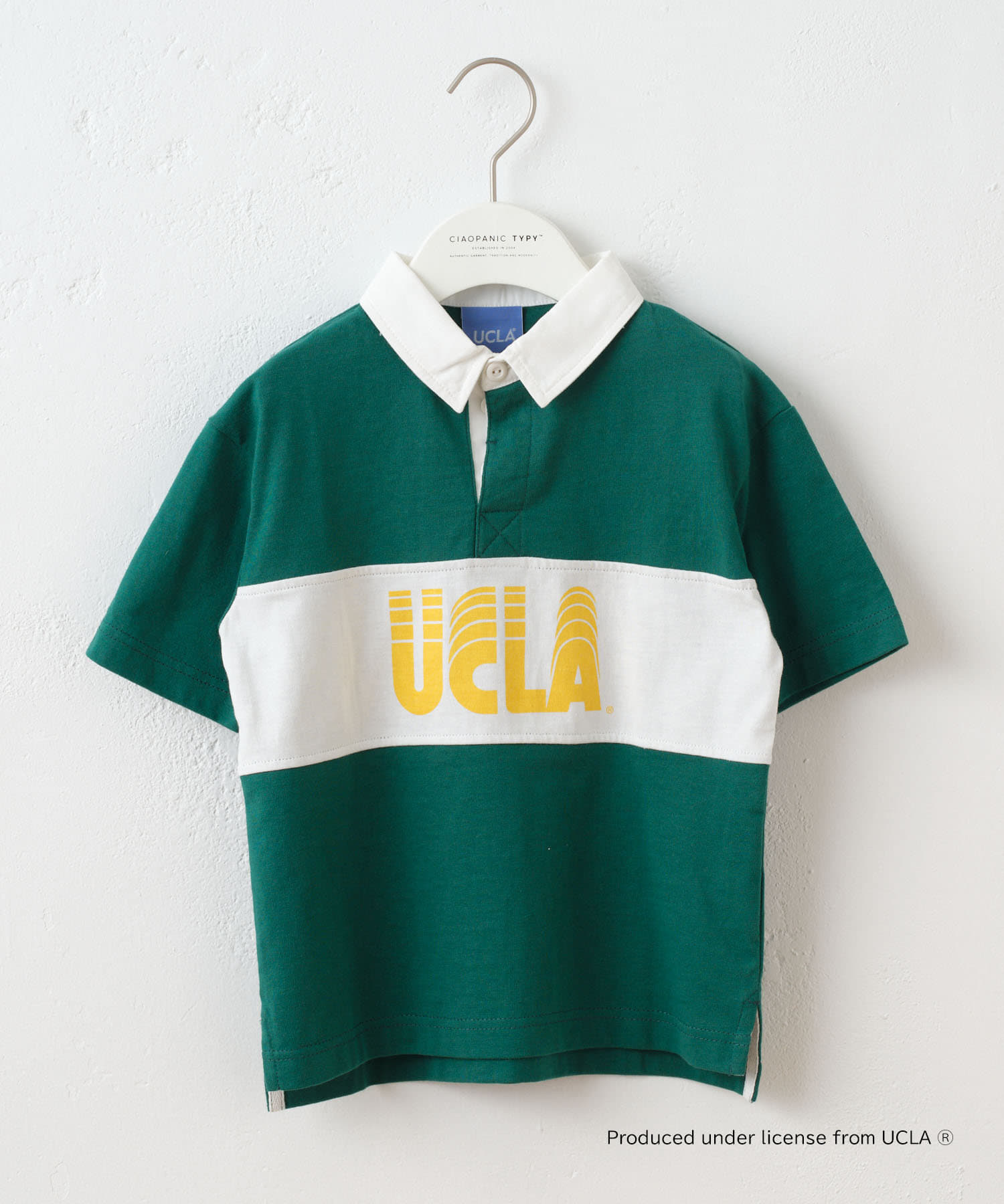 CIAOPANIC TYPY(チャオパニックティピー) 【KIDS】【UCLA】ラガーシャツ