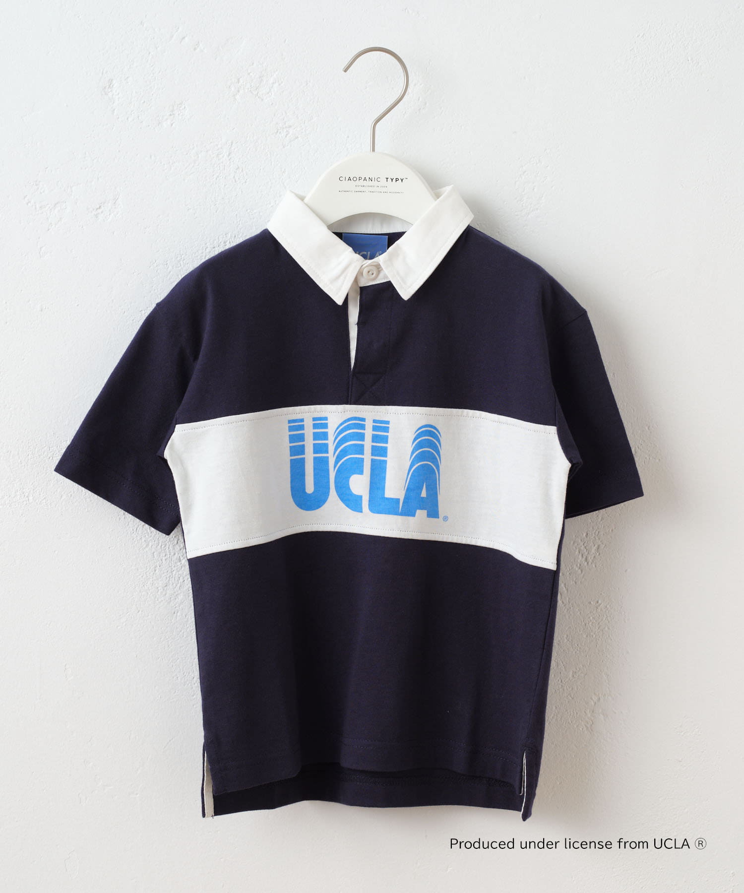 CIAOPANIC TYPY(チャオパニックティピー) 【KIDS】【UCLA】ラガーシャツ